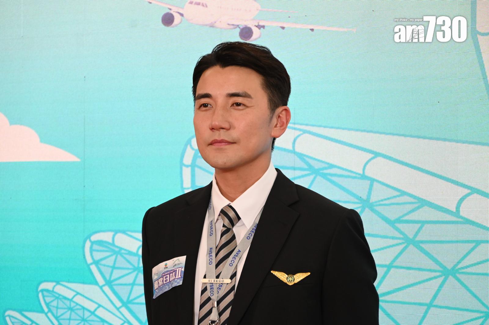 鍾柔美很多謝洪永城。(娛樂組攝)