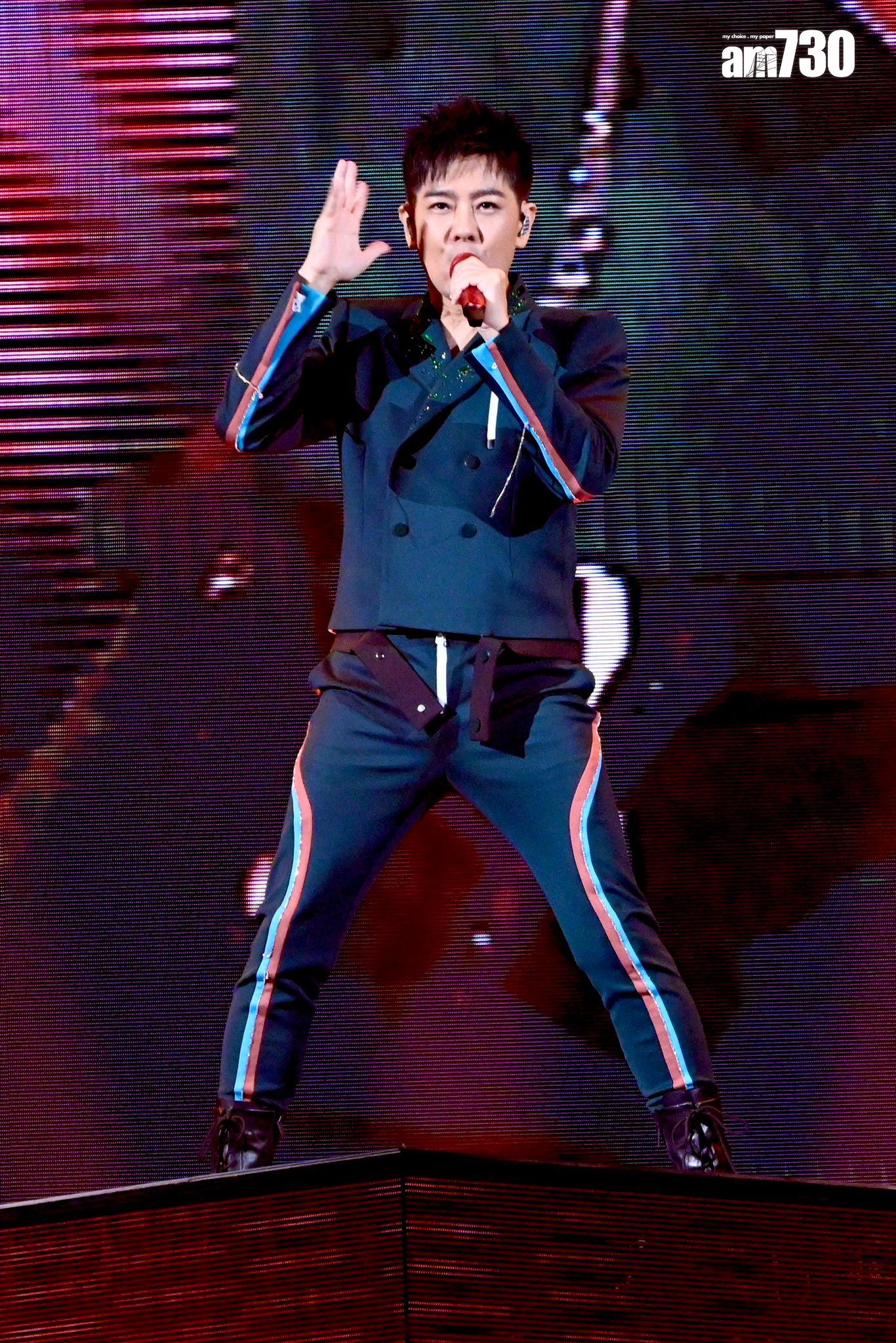 林志穎為杜德偉擔任嘉賓。(娛樂組攝)