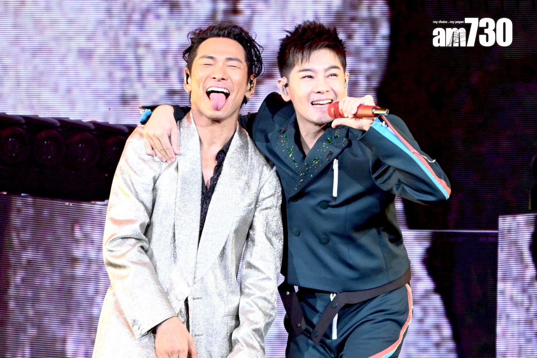 林志穎為杜德偉擔任嘉賓。(娛樂組攝)