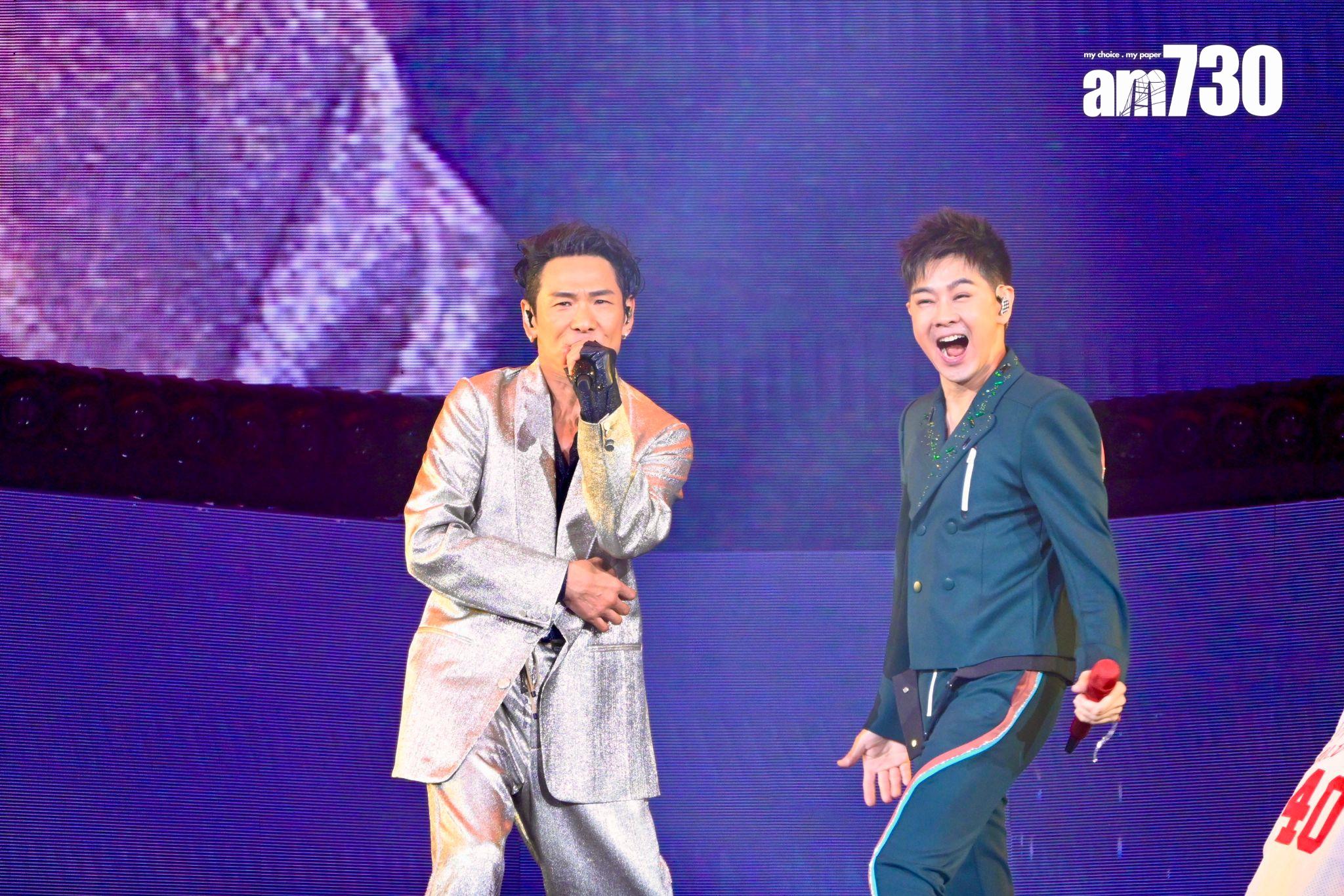 林志穎為杜德偉擔任嘉賓。(娛樂組攝)