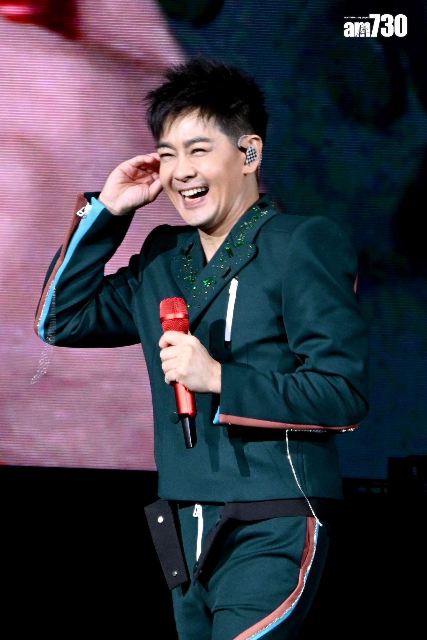 林志穎為杜德偉擔任嘉賓。(娛樂組攝)