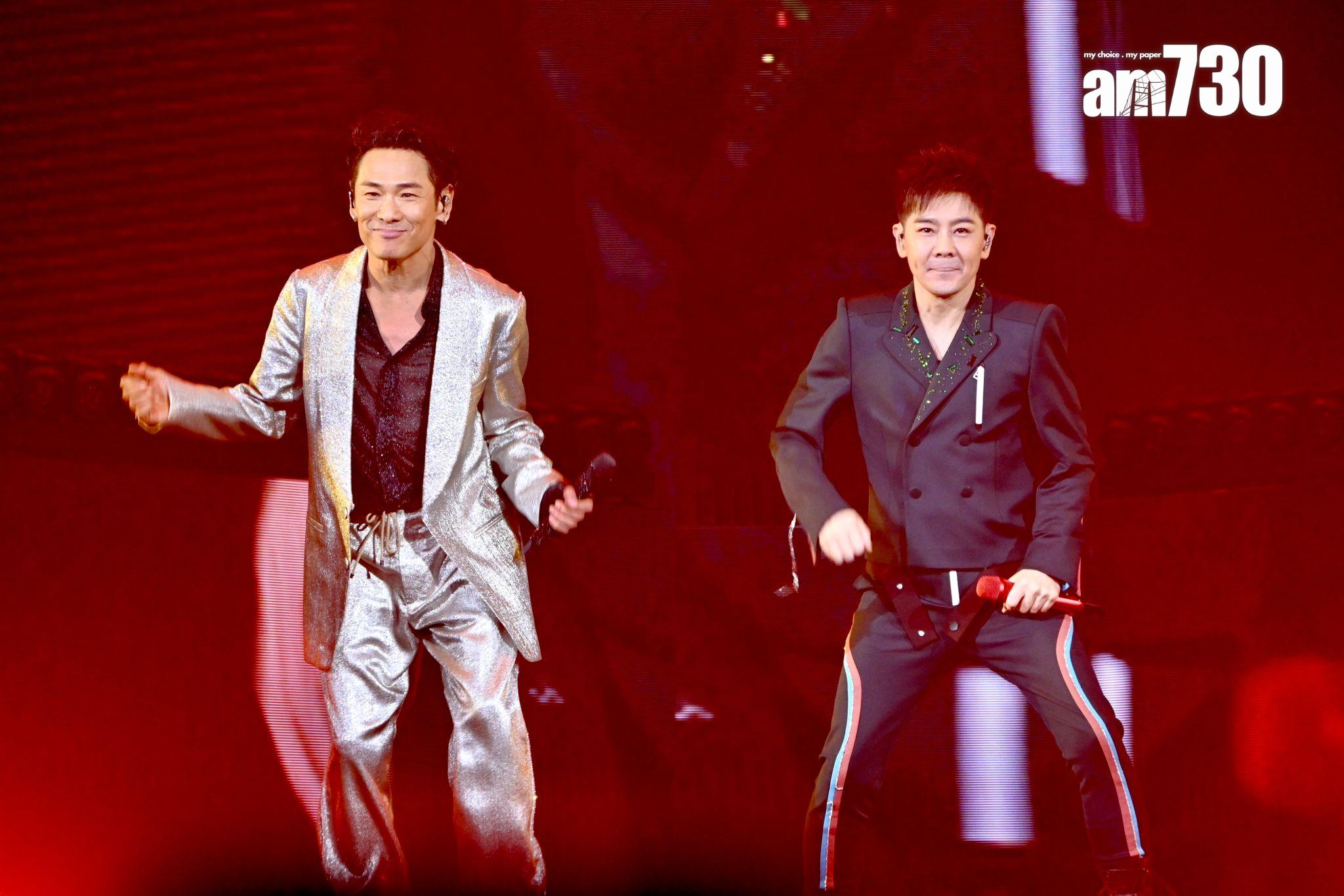 林志穎為杜德偉擔任嘉賓。(娛樂組攝)