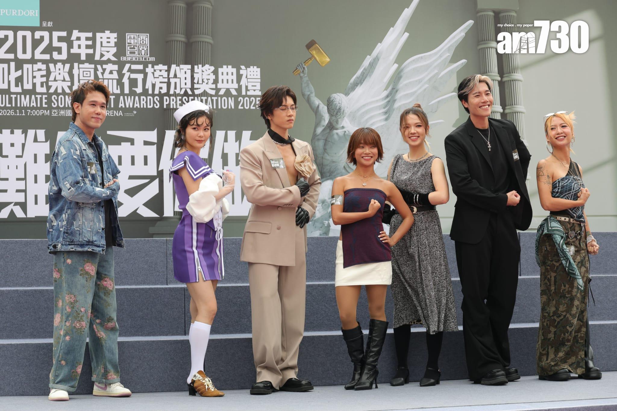 力臻大晒肌肉。(吳康琦攝)