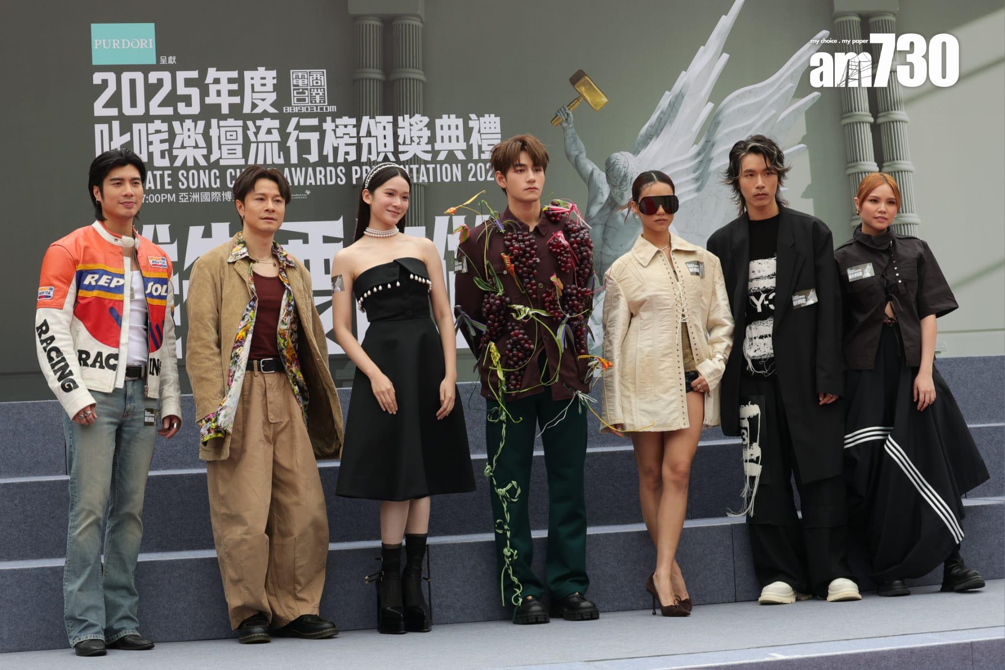 Jeffrey成抽提子超搶鏡,YT周殷廷凸出腩肉。(吳康琦攝)