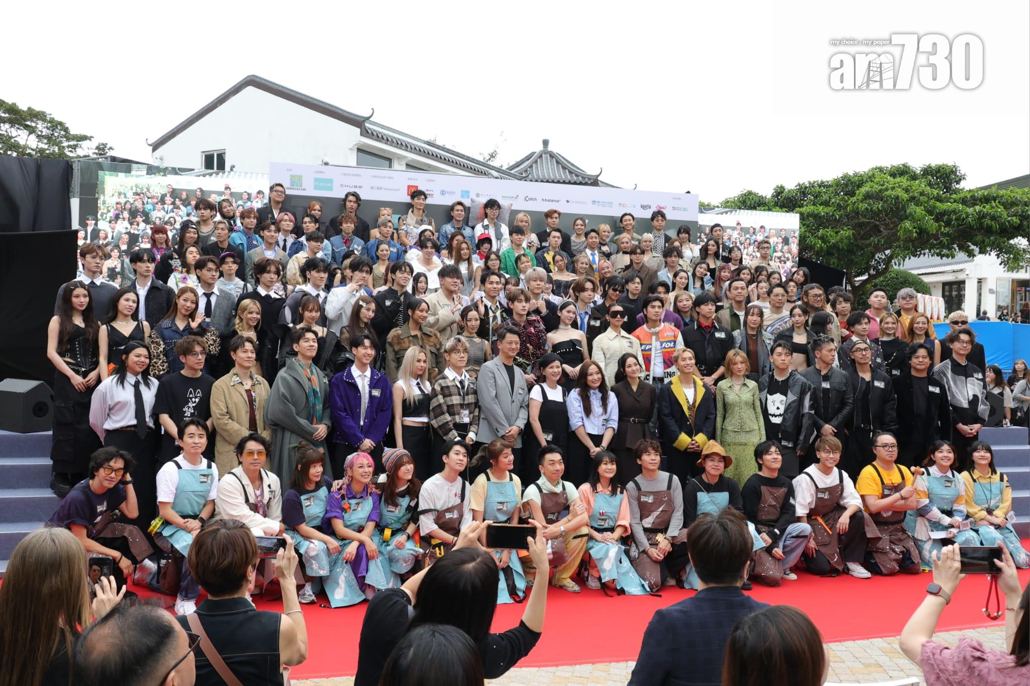 叱咤記招再次在昂坪舉行,多位歌手、組合、樂隊出席。(吳康琦攝)