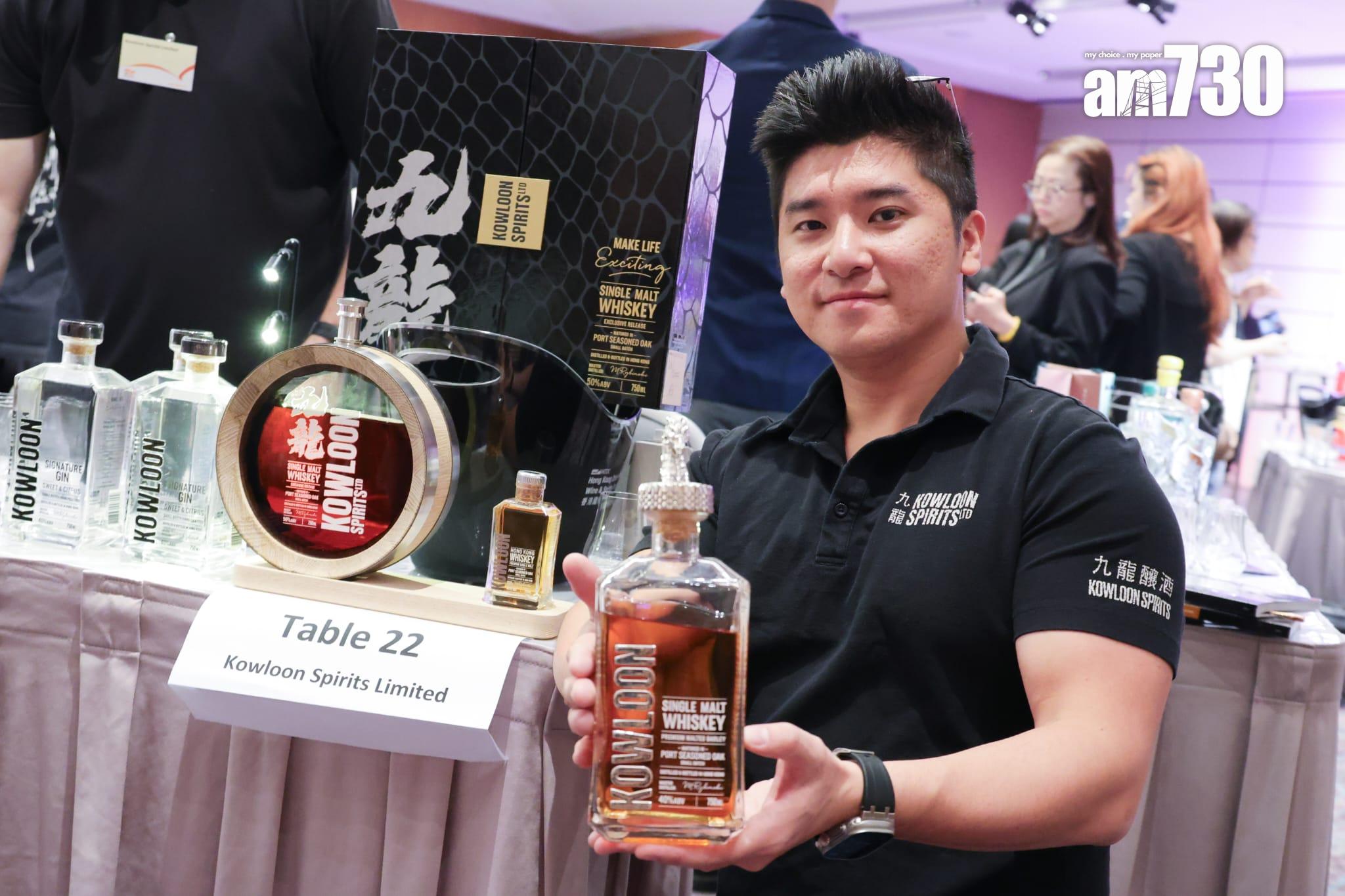 共同創辦人劉梓康盼藉參加美酒展開拓國際市場。 (吳康琦攝)