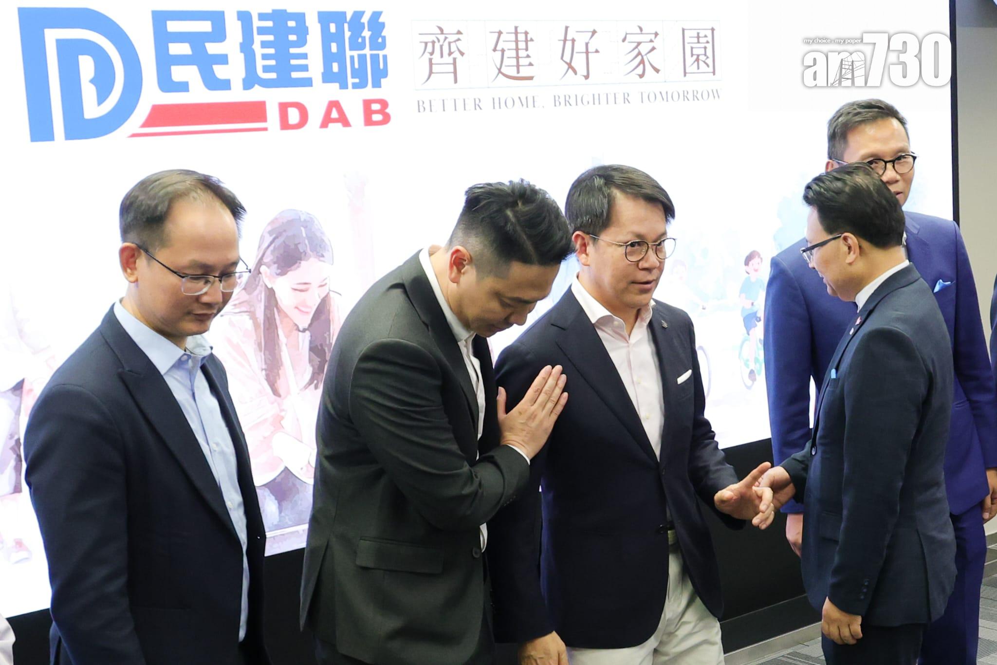 立法會選舉將於12月7日舉行,民建聯主席陳克勤宣布派出26人出選。(吳康琦攝)