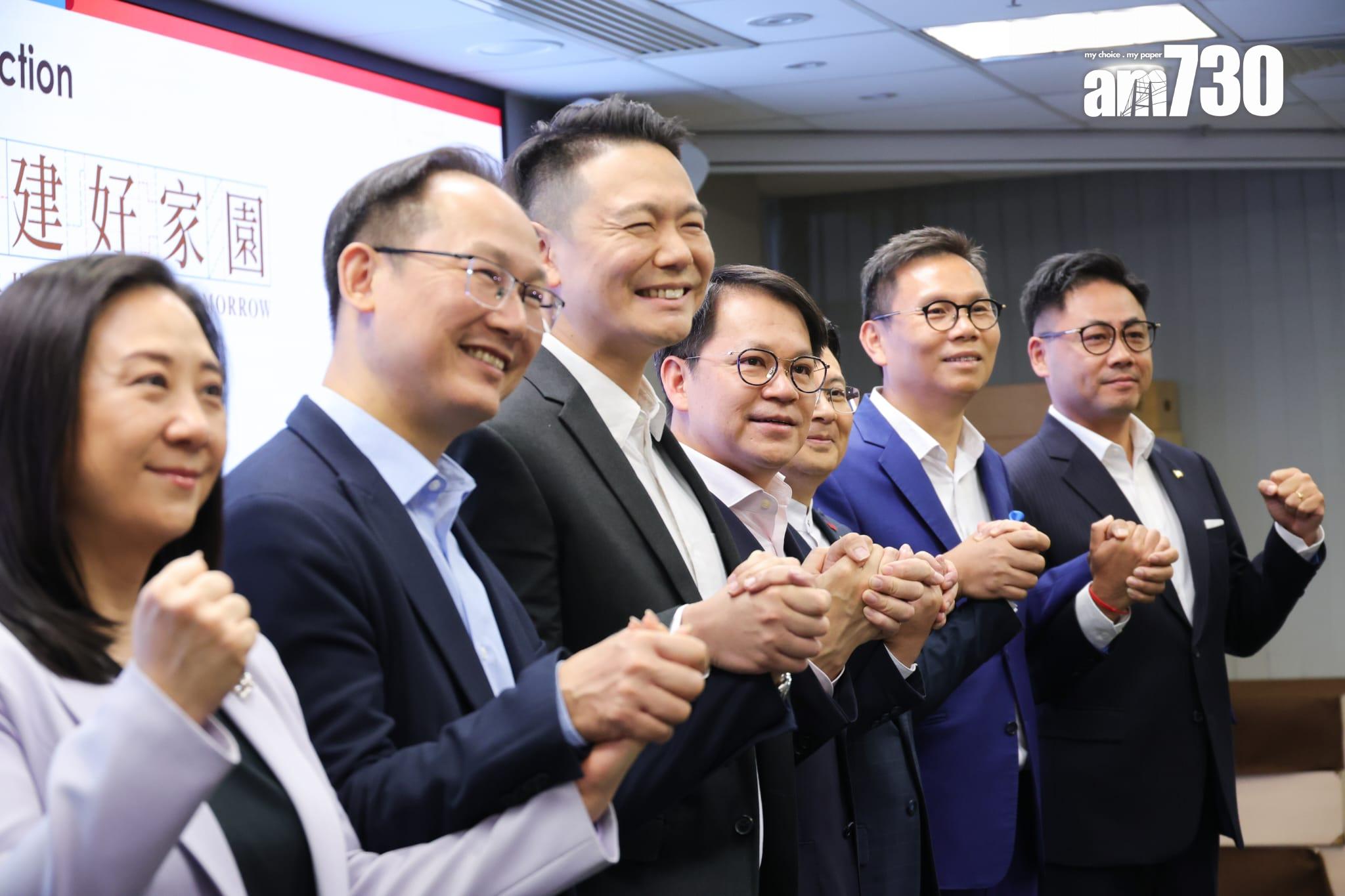 立法會選舉將於12月7日舉行,民建聯主席陳克勤宣布派出26人出選。(吳康琦攝)