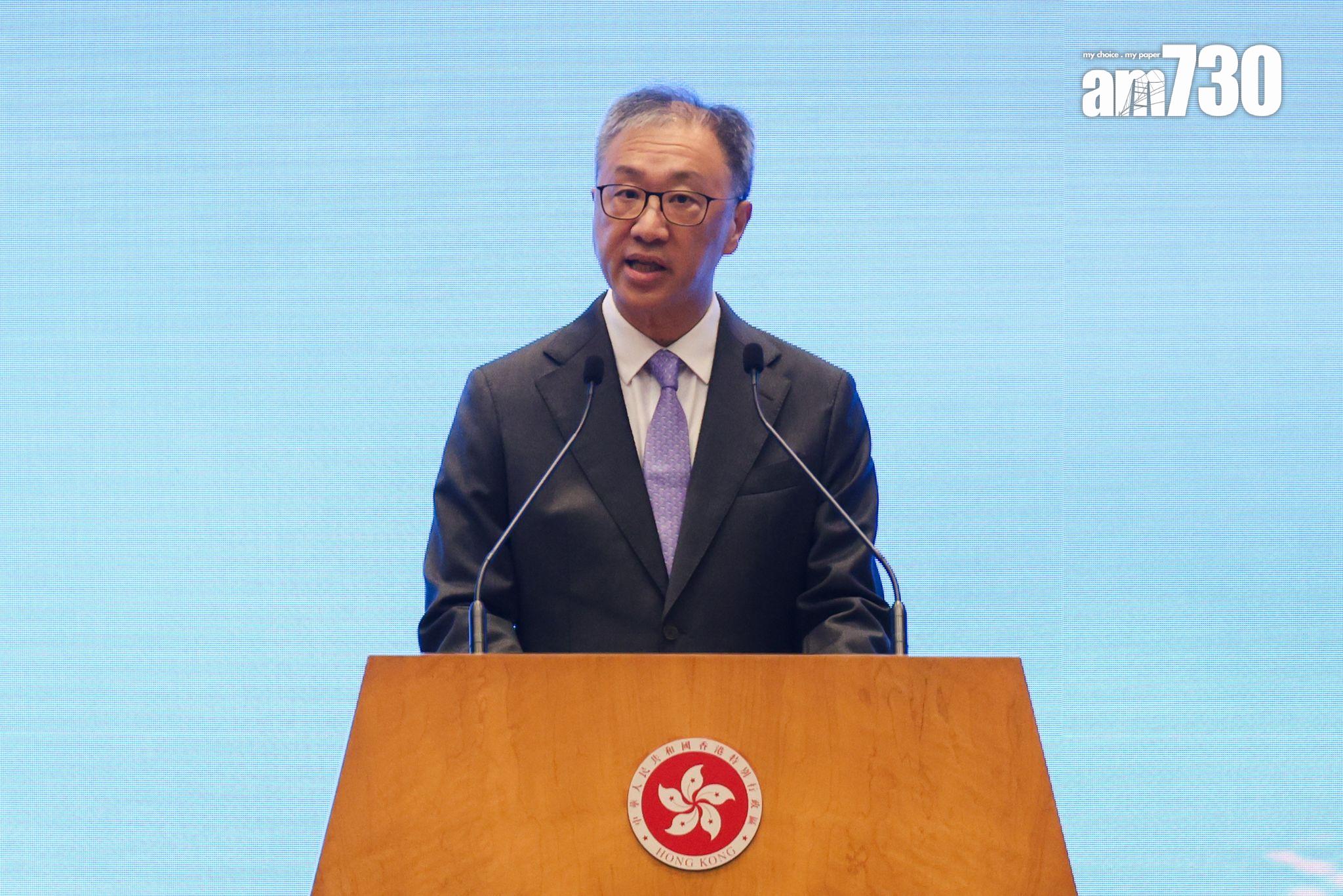 選管會主席陸啟康表示,每一張選票都可能影響到特區施政、經濟發展和市民的生活,投票是選民對未來的一個選擇。(周令知攝)