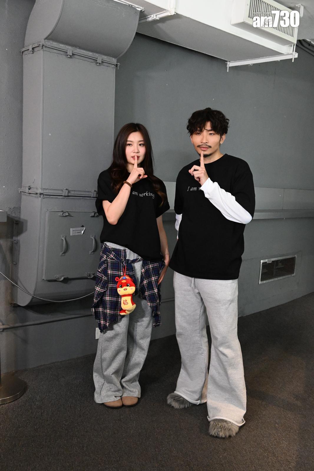 Dee稱Candy記憶力驚人,不用三個星期便熟讀劇本。 (娛樂組攝)