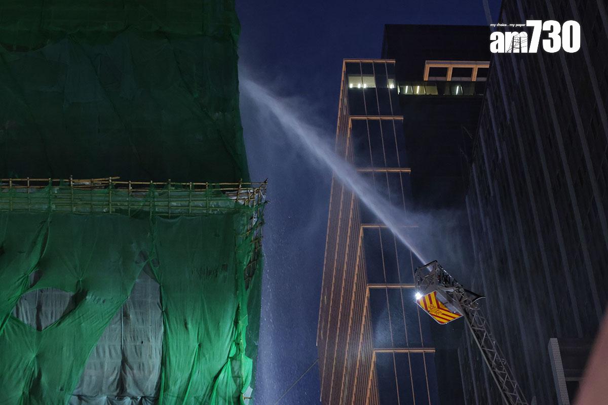 華懋大廈周六發生三級火。(資料圖片/中通社)