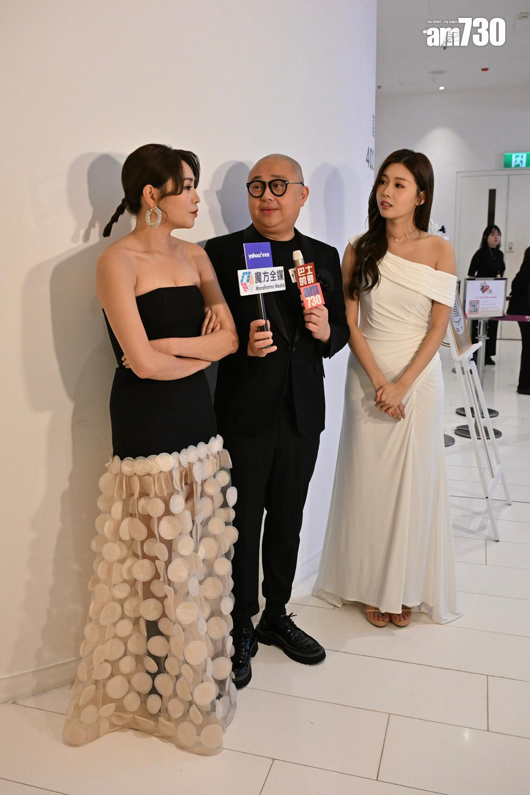 林盛斌受訪前事先講明唔講阿女。  (娛樂組攝)