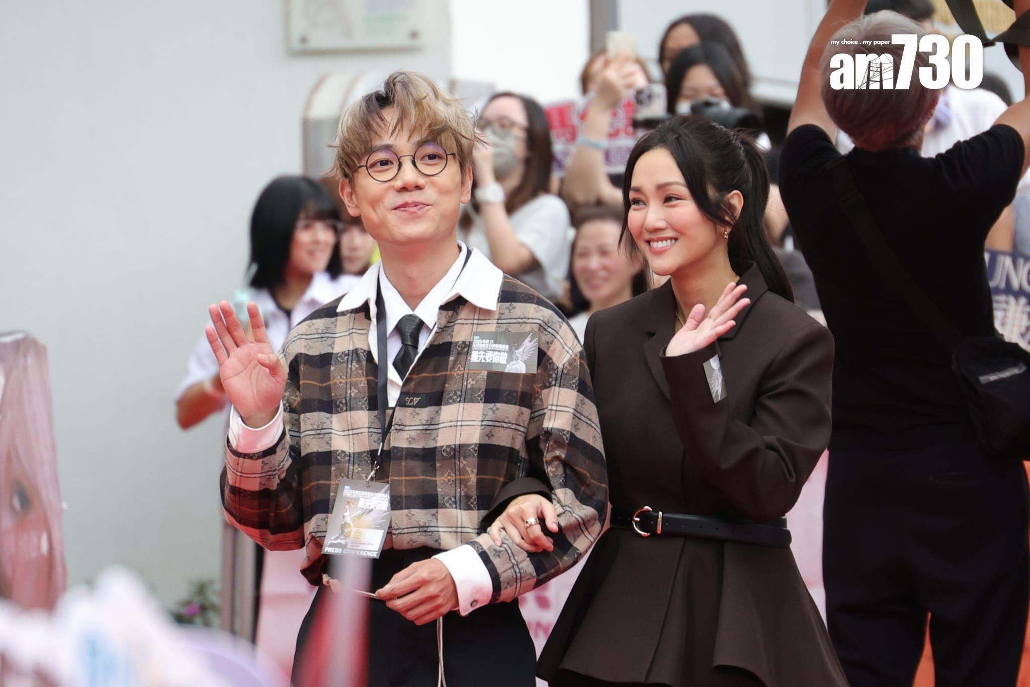 謝安琪大讚林家謙肯拖手一起出場是世紀暖男。(吳康琦攝)