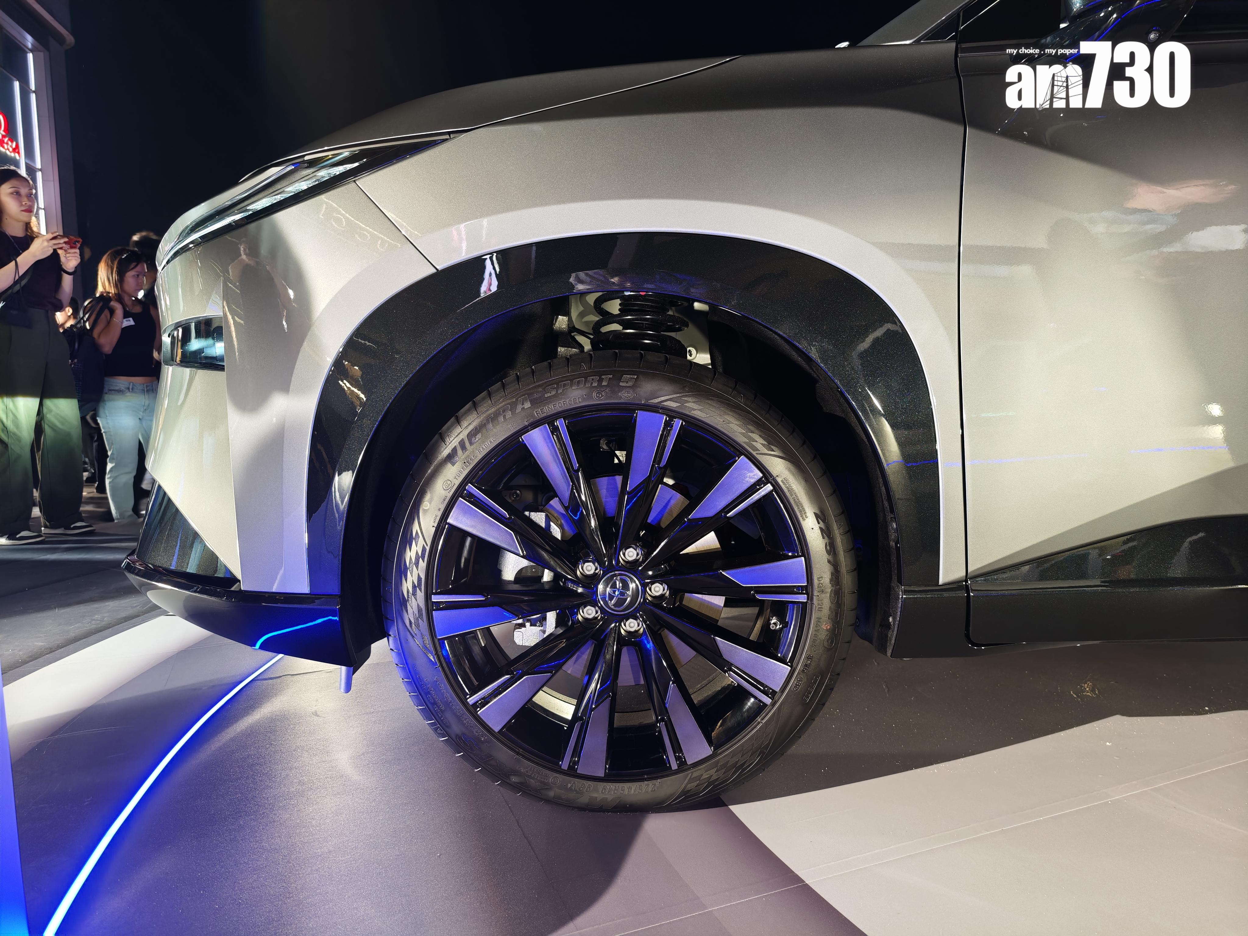 電動車|bZ3X配19吋合金輪圈。