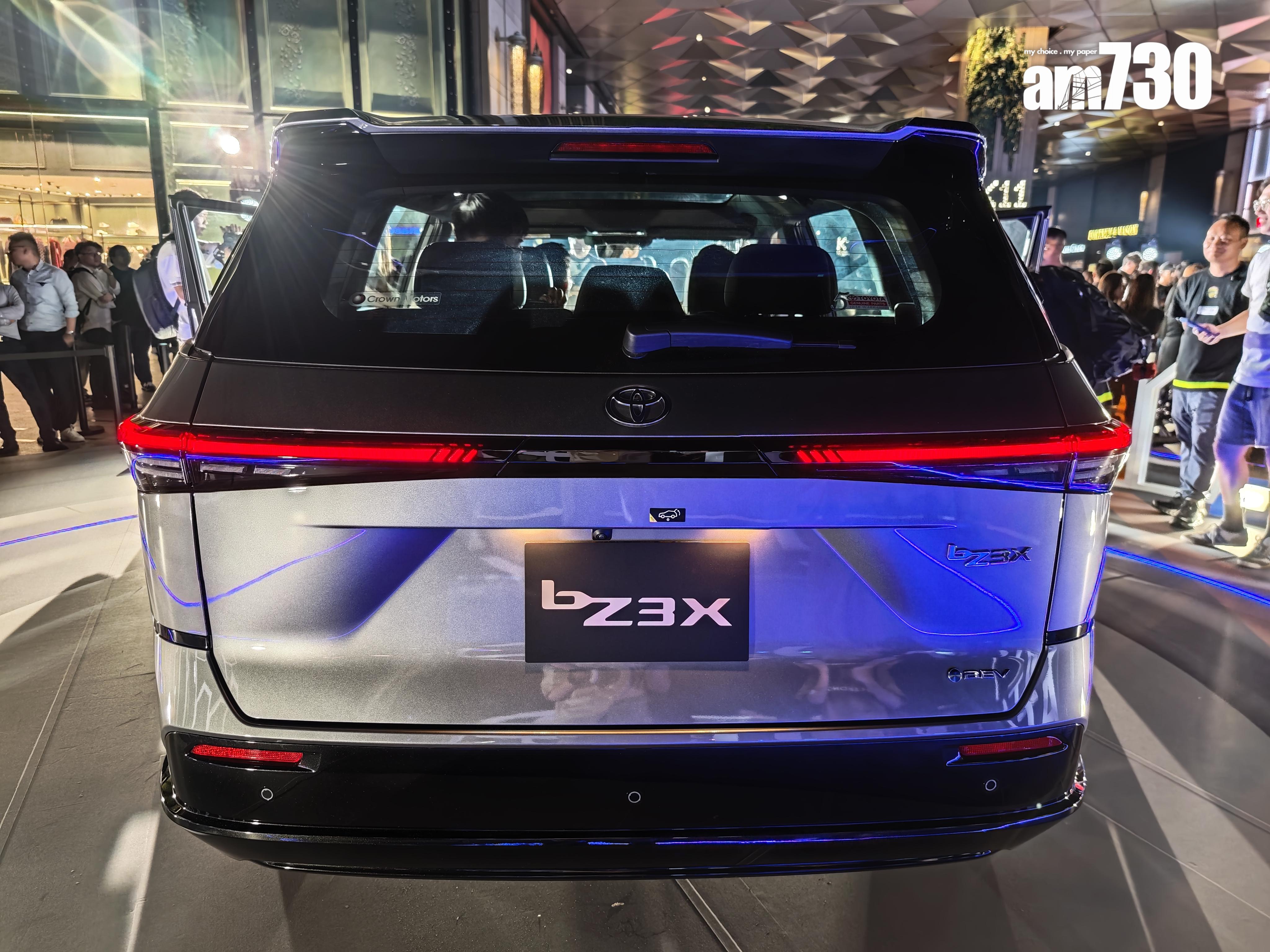 電動車|bZ3X車尾設計。