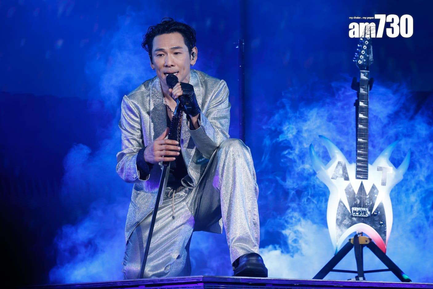 杜德偉(Alex)演唱會《GETUP 世界巡迴演唱會 - 香港站》尾場。(蘇文傑攝)