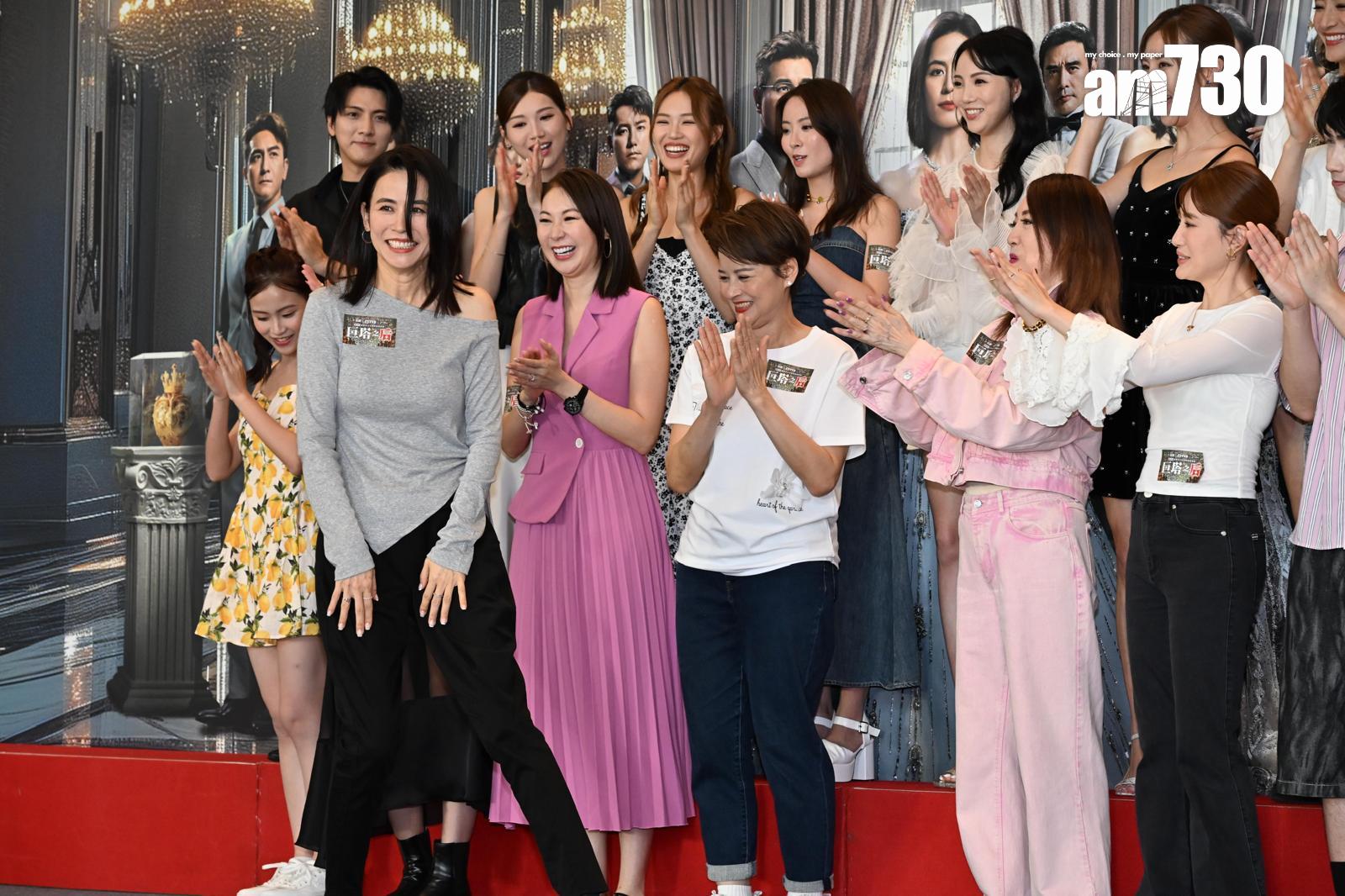 莊思敏日前出席在紅磡舉行的《巨塔之后》公開活動。