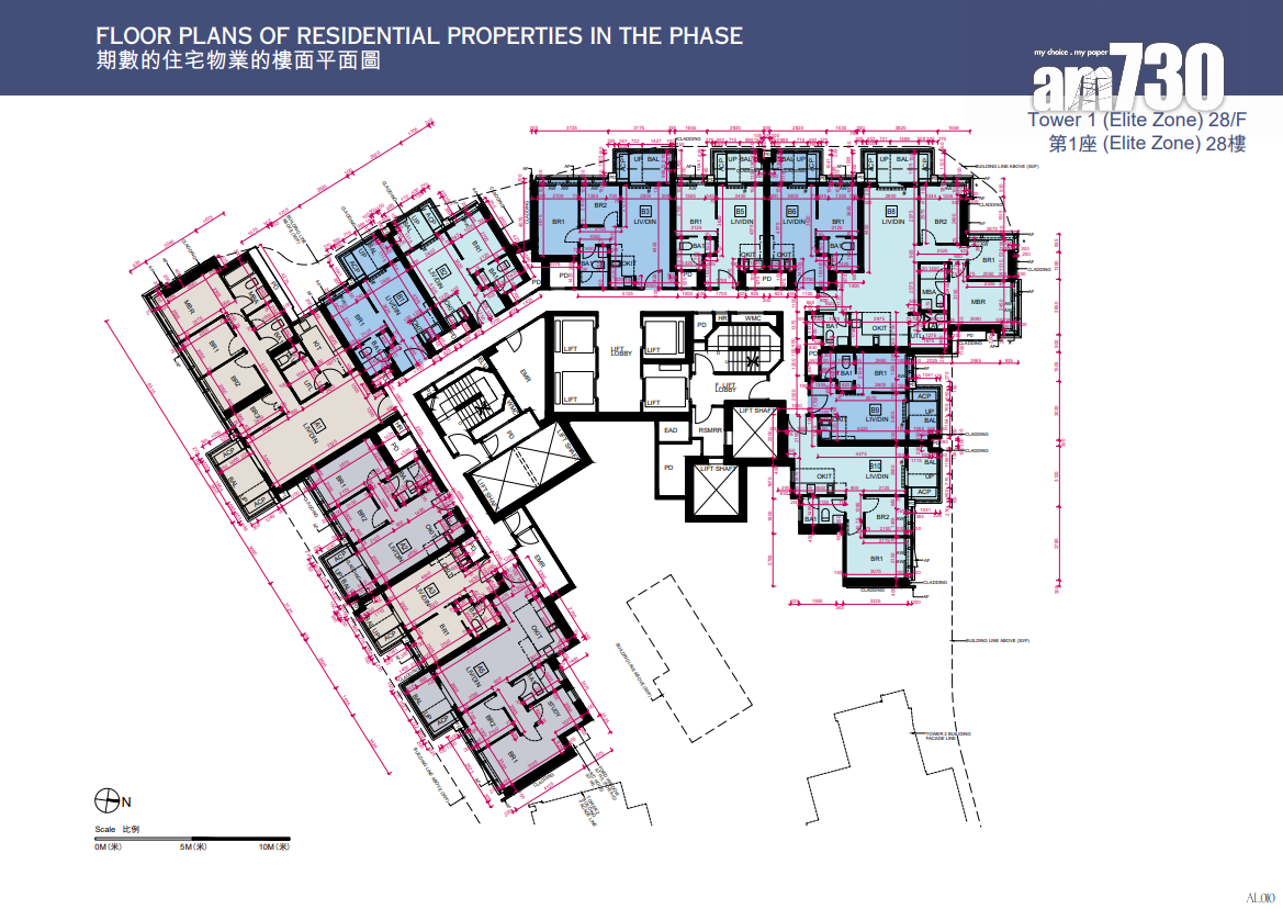 天璽.天第2期上樓書 全盤584伙面積295呎起|啟德新盤