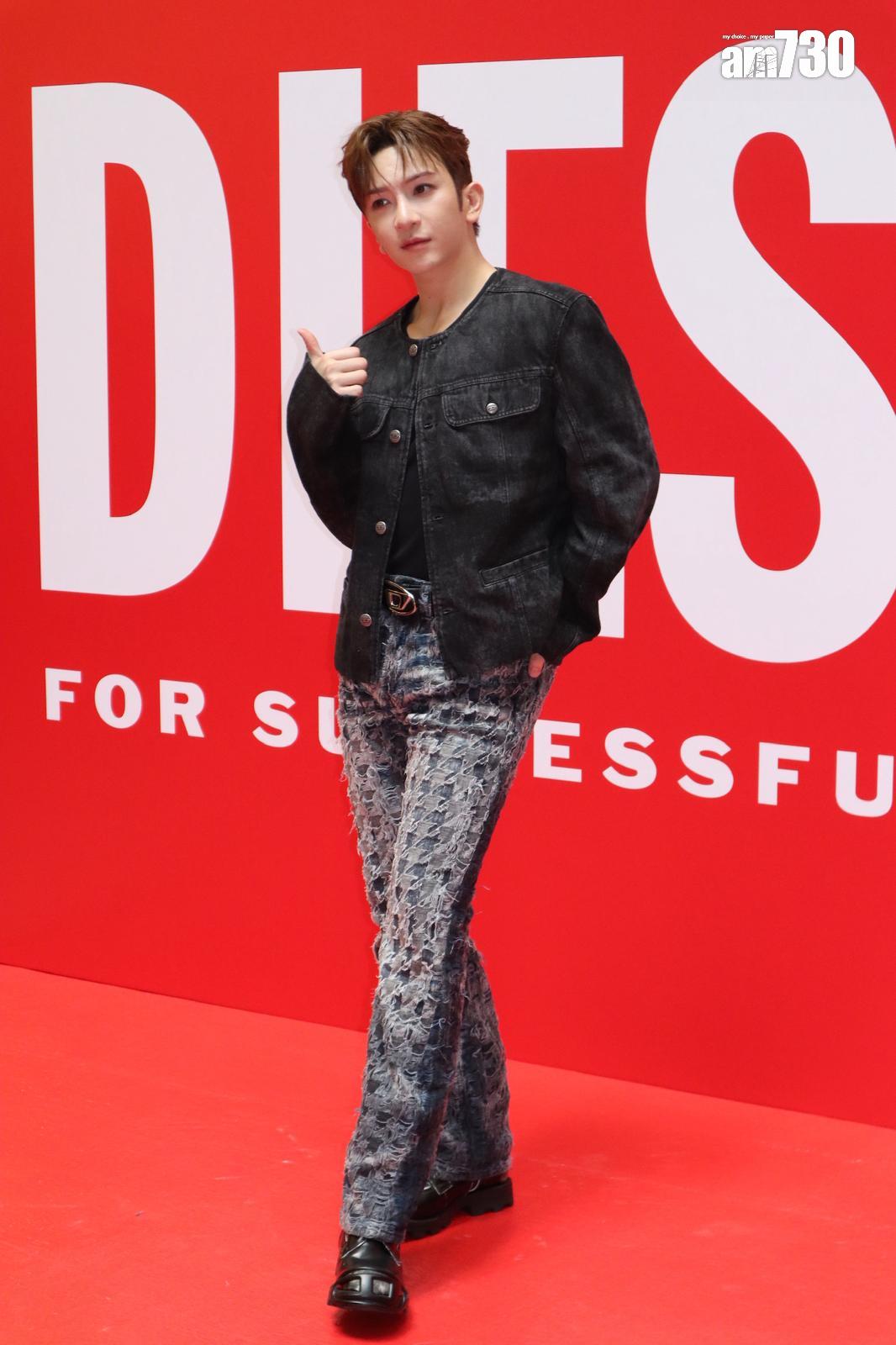 Anson Lo現身商場出席品牌活動。(娛樂組攝)