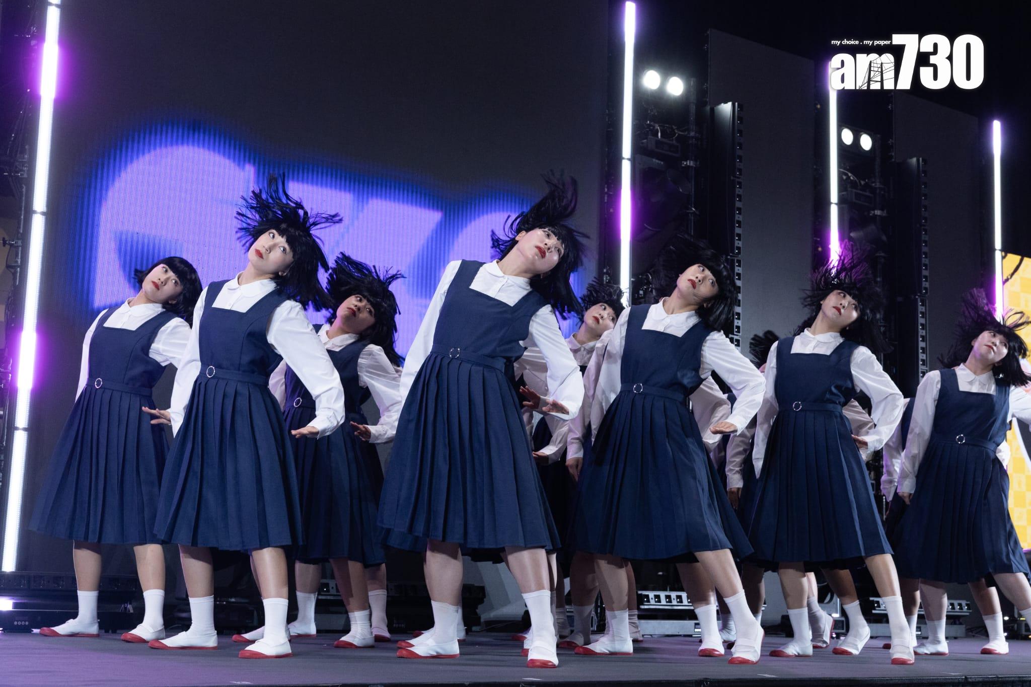 活動邀請到日本人氣女團 Avantgardey作為表演嘉賓。 (蘇文傑攝)