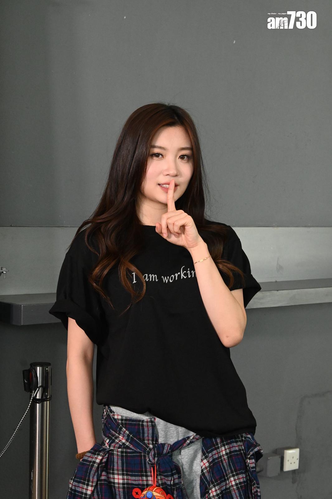 Candy懷疑自己陽氣過盛未遇到怪事,但就試過有一個星期排戲時大感頭痛、胃痛。 (娛樂組攝)