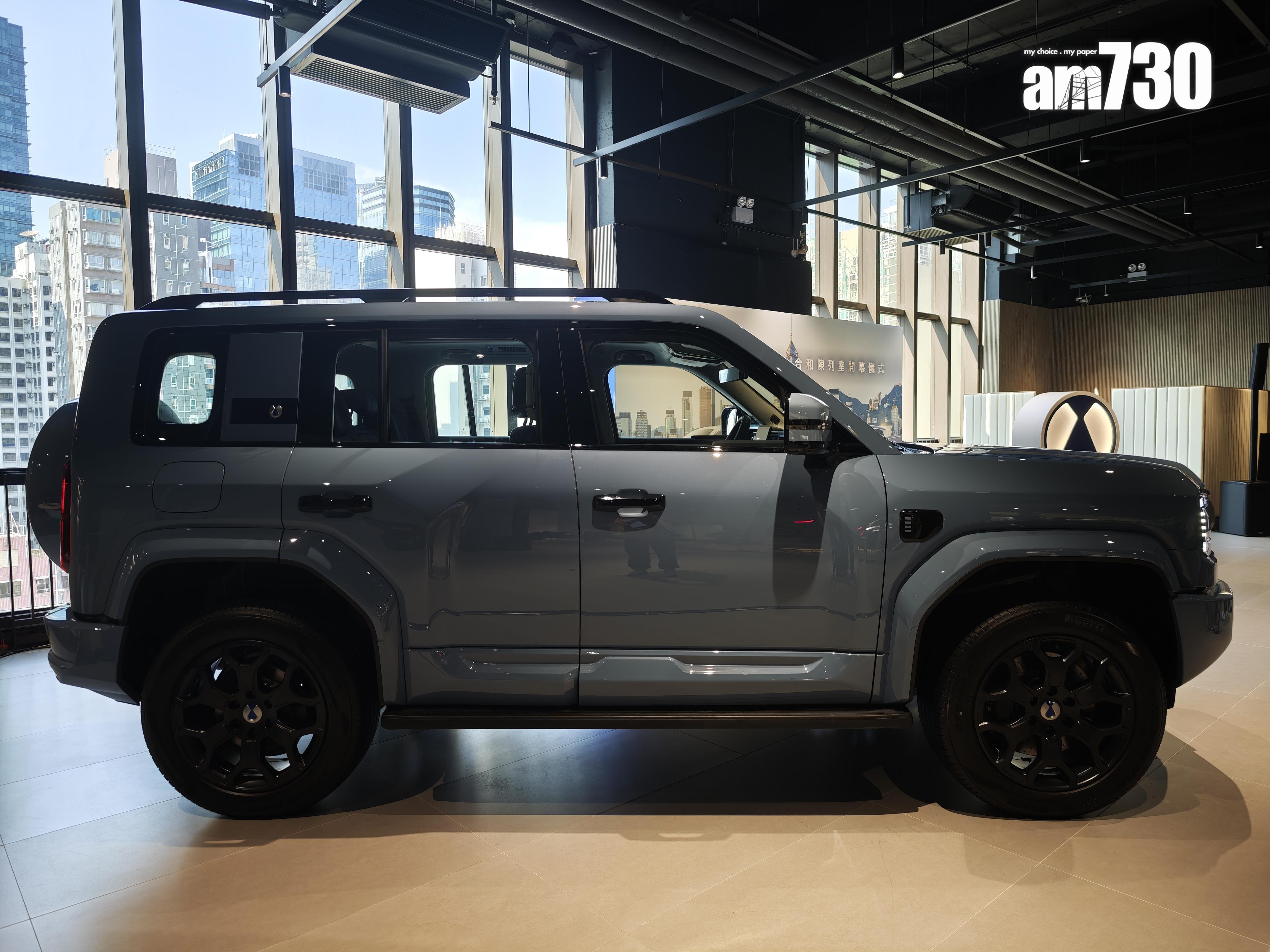 DENZA B5尺寸4890mm x 1970mm x 1920mm。