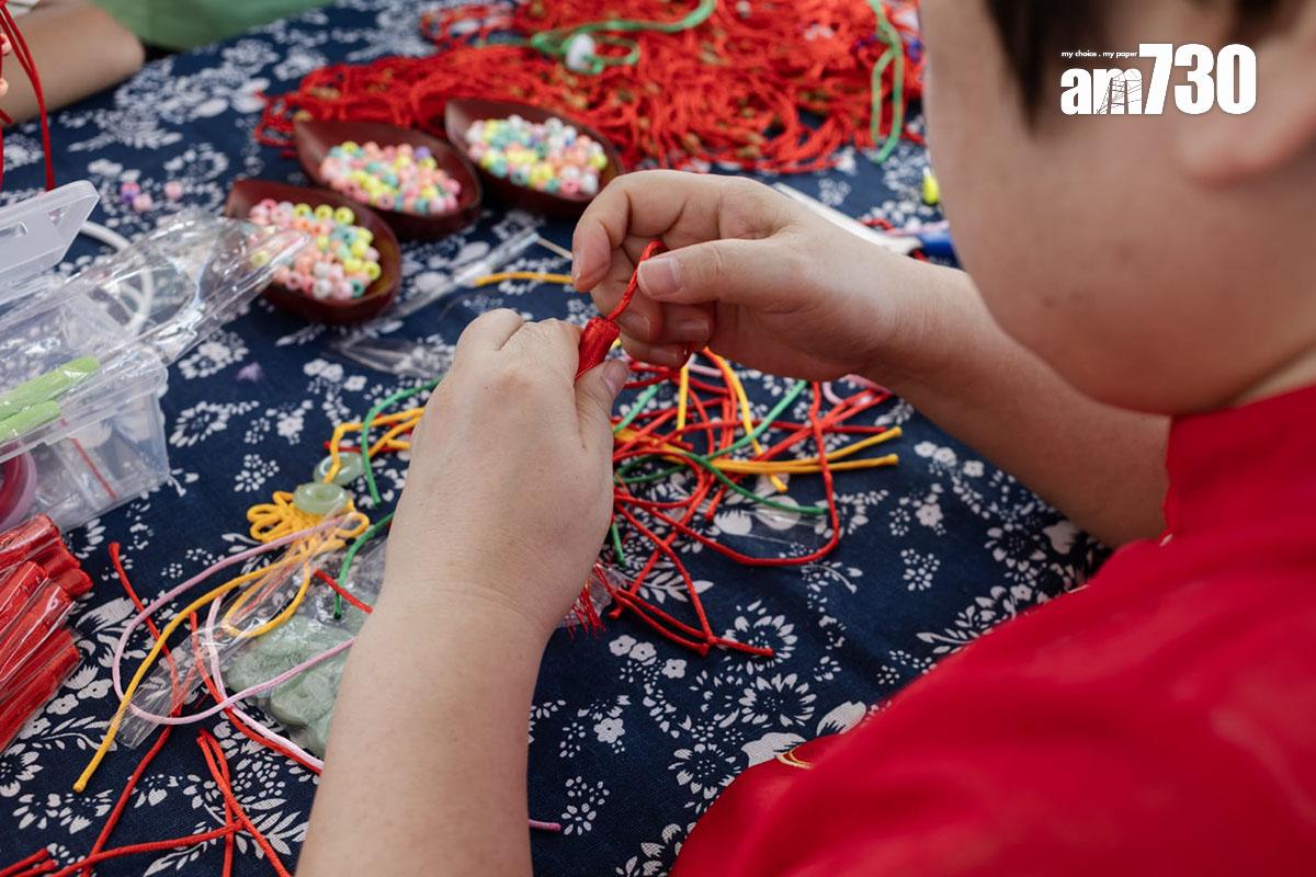 啟德體育園今日舉行國慶同樂日及國安展覽。(周令知攝)