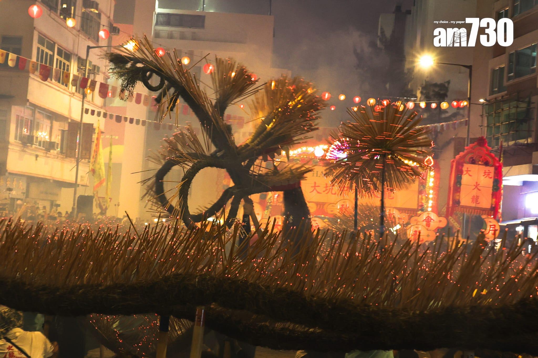 大坑舞火龍(吳康琦攝)