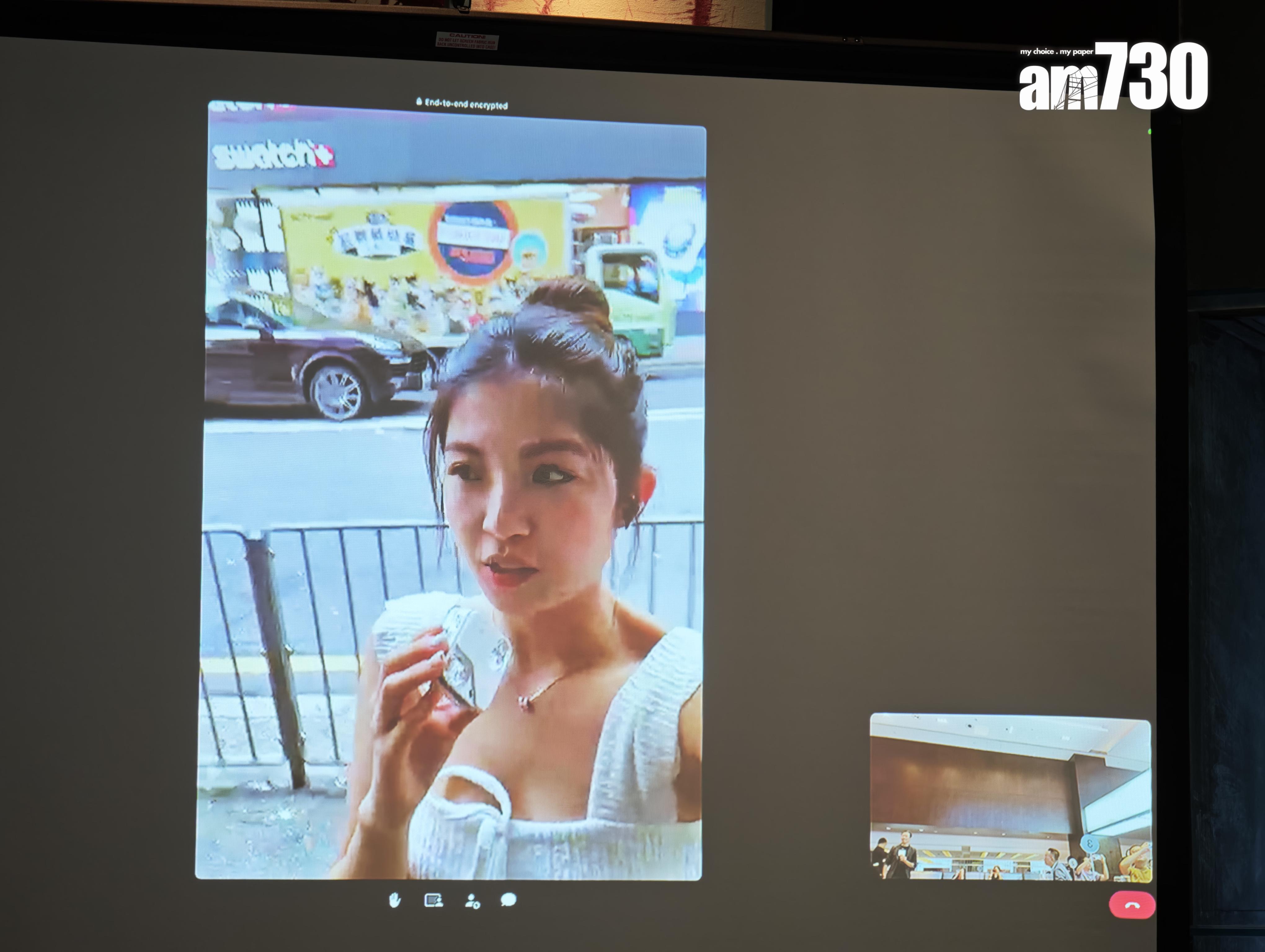 Nothing Ear (3)在馬路實試,背後的噪音被降低兼可保持自然人聲。