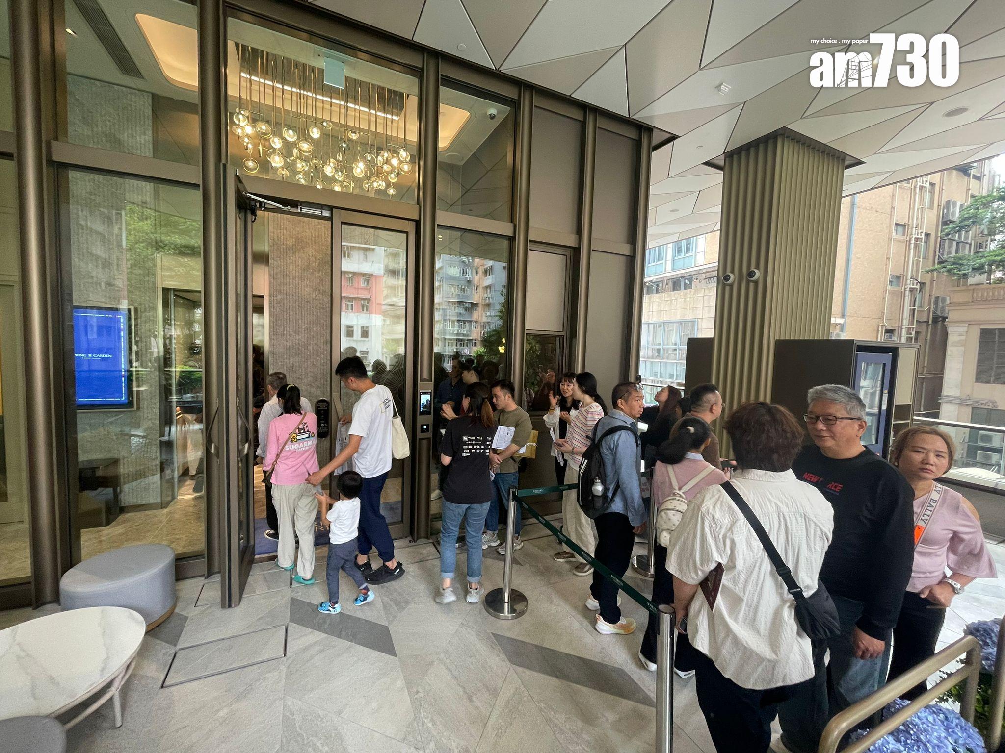 SPRING GARDEN周末兩天逾3000人次參觀 錄500票超額逾15倍|灣仔新盤