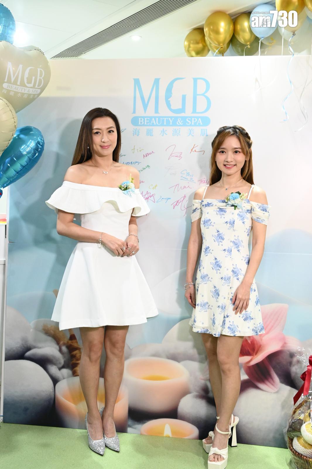 姚嘉妮與羅毓儀一同出席活動。(娛樂組攝)