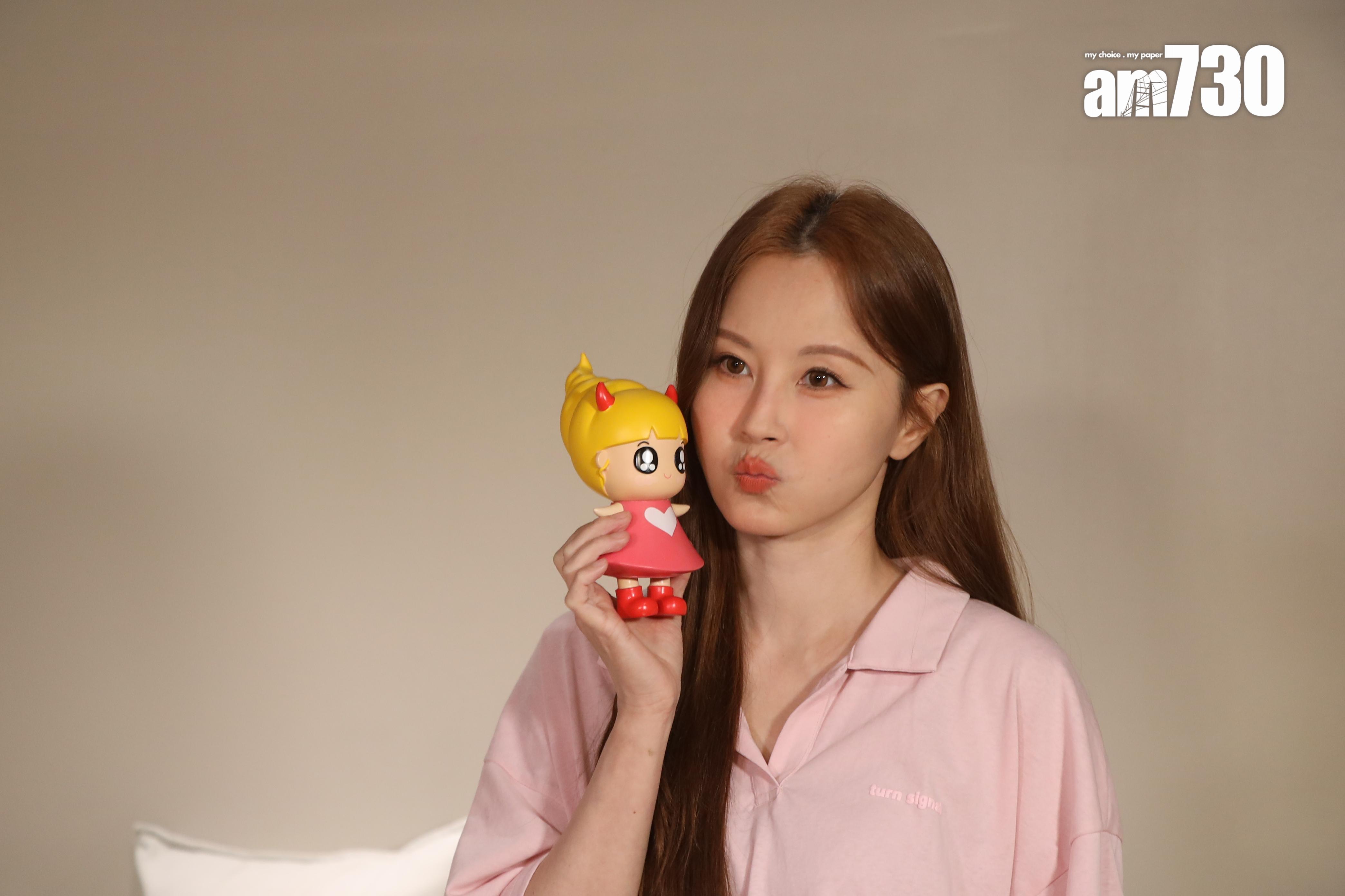 傅穎強調改名不是為改運。(娛樂組攝)