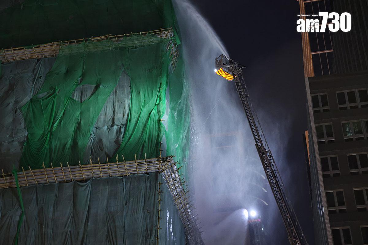 華懋大廈周六發生三級火。(資料圖片/中通社)