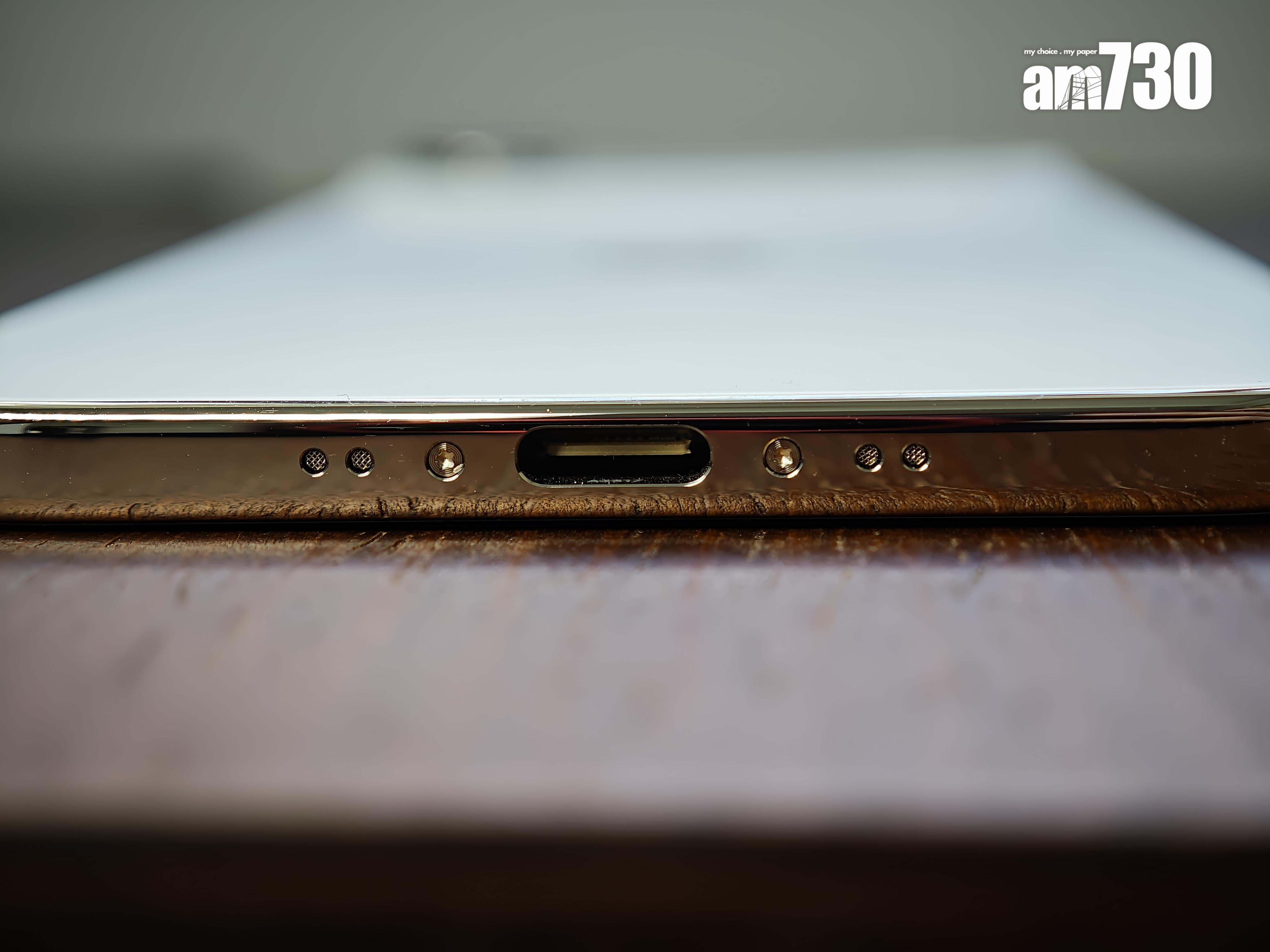 iPhone Air僅比USB-C厚少許。