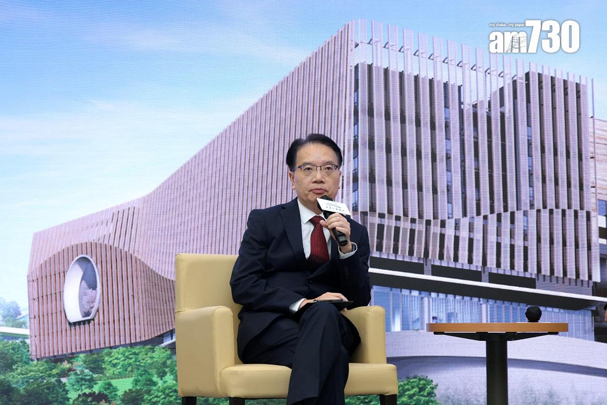 張偉麟指,資助服務是政府補貼醫院要求提供,不會藉此收回成本。(林俊源攝)