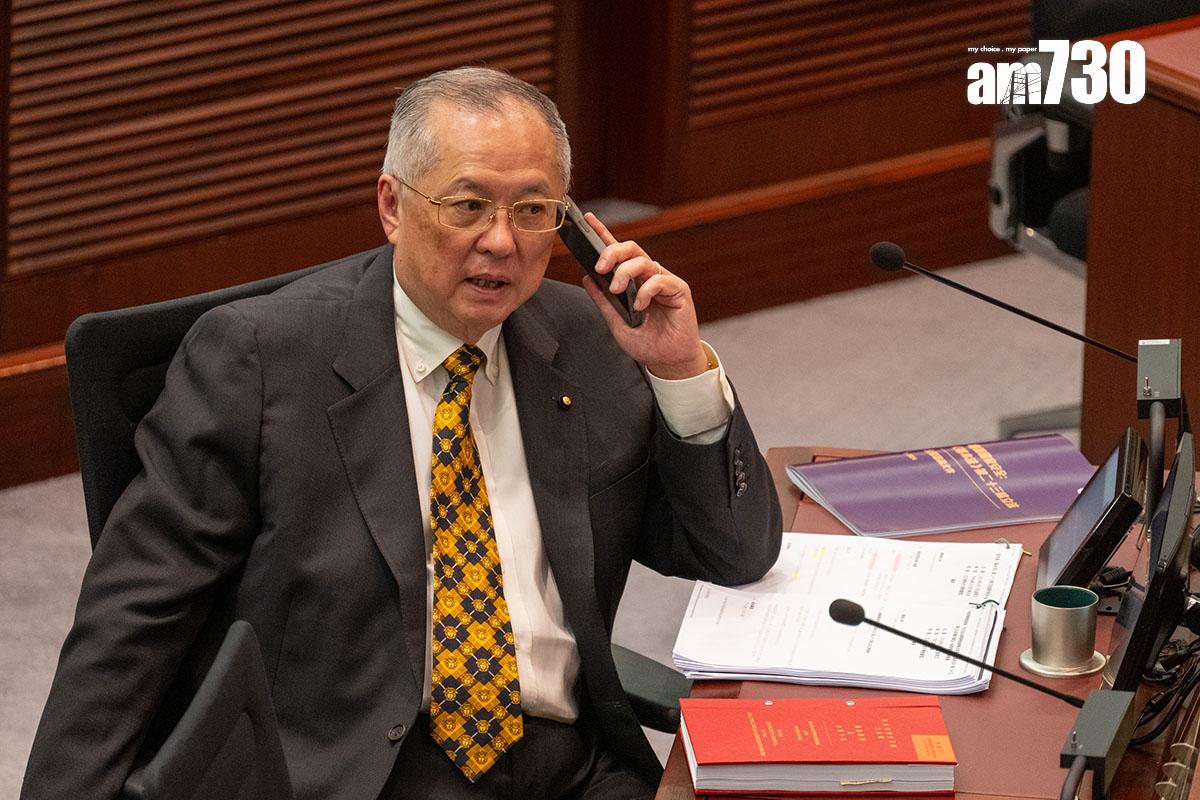 張宇人已宣布不參選新一屆立法會。(資料圖片)