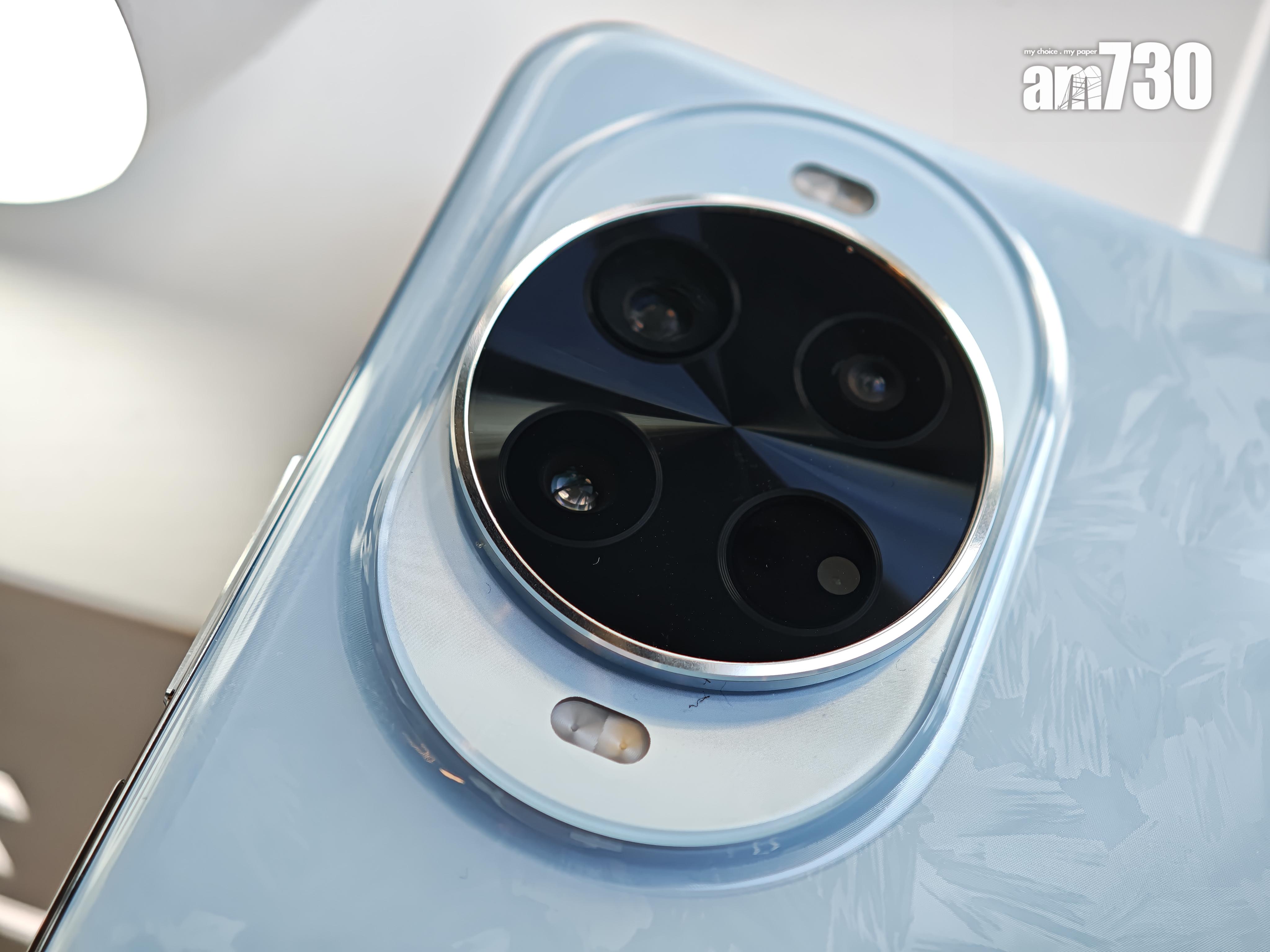 HUAWEI nova 14 Pro為4鏡頭組合,紅楓原色鏡頭令色彩更真實。