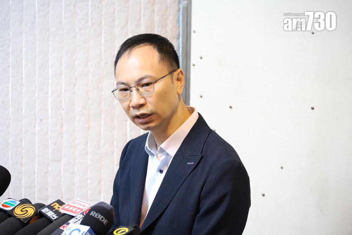 周錦洪形容,濕貨及快餐攤位競投氣氛與去年相約。(鍾式明攝)