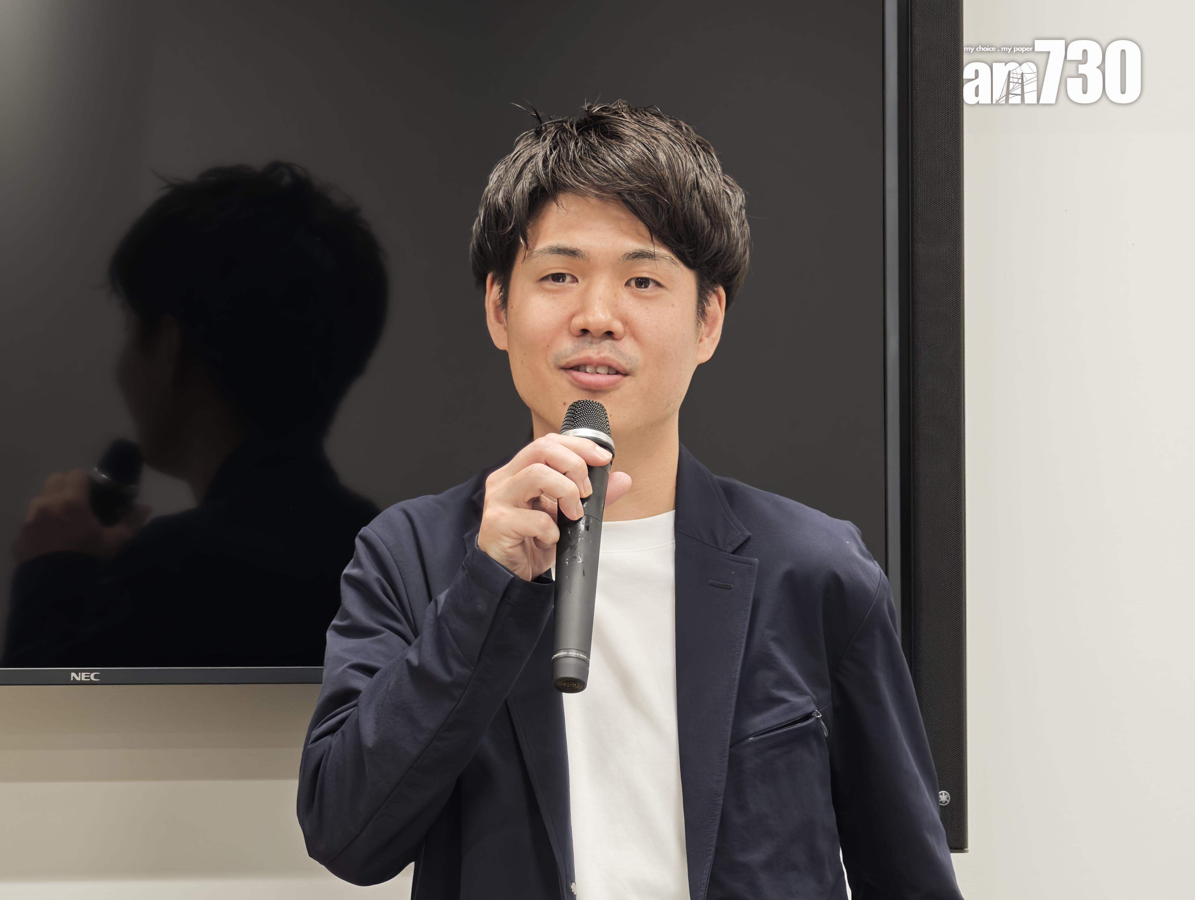 PayPay金融戰略部部長高原啓太介紹PayPay在日本的業務。