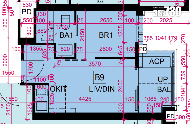 天璽.天第2期上樓書 全盤584伙面積295呎起|啟德新盤