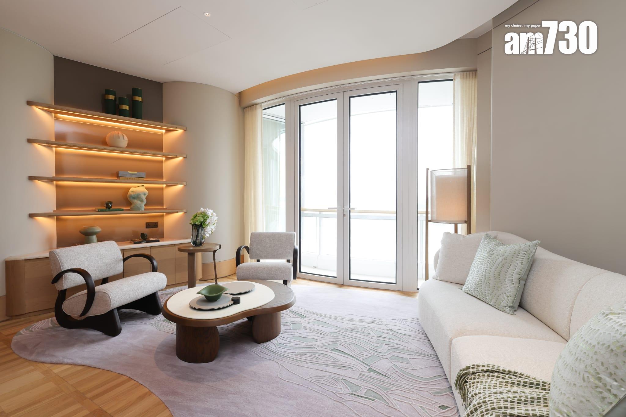 迎夏示範單位|4022呎頂層複式戶 玻璃轉角設計盡覽淺水灣海岸(多圖有片)|淺水灣豪宅