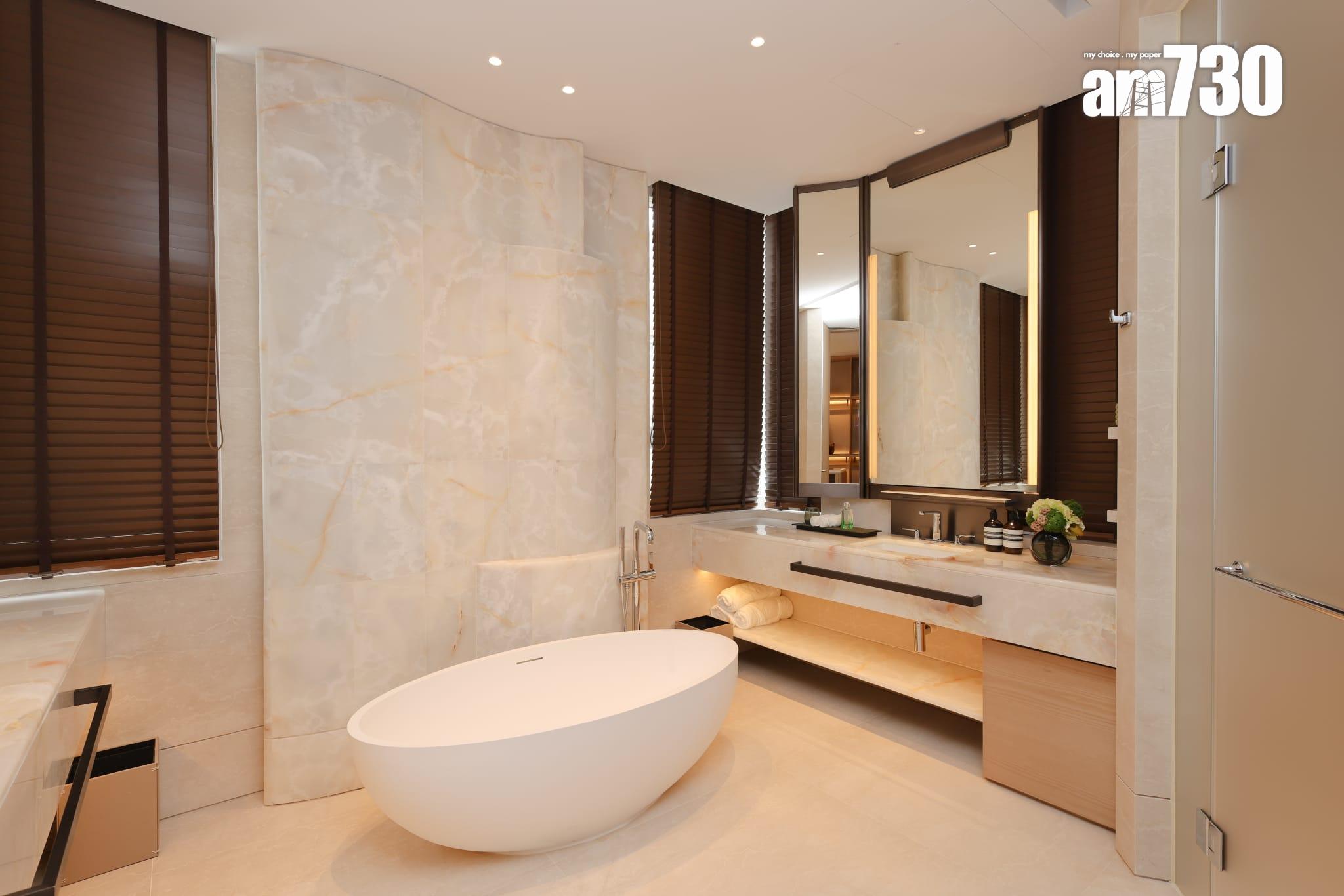 迎夏示範單位|4022呎頂層複式戶 玻璃轉角設計盡覽淺水灣海岸(多圖有片)|淺水灣豪宅