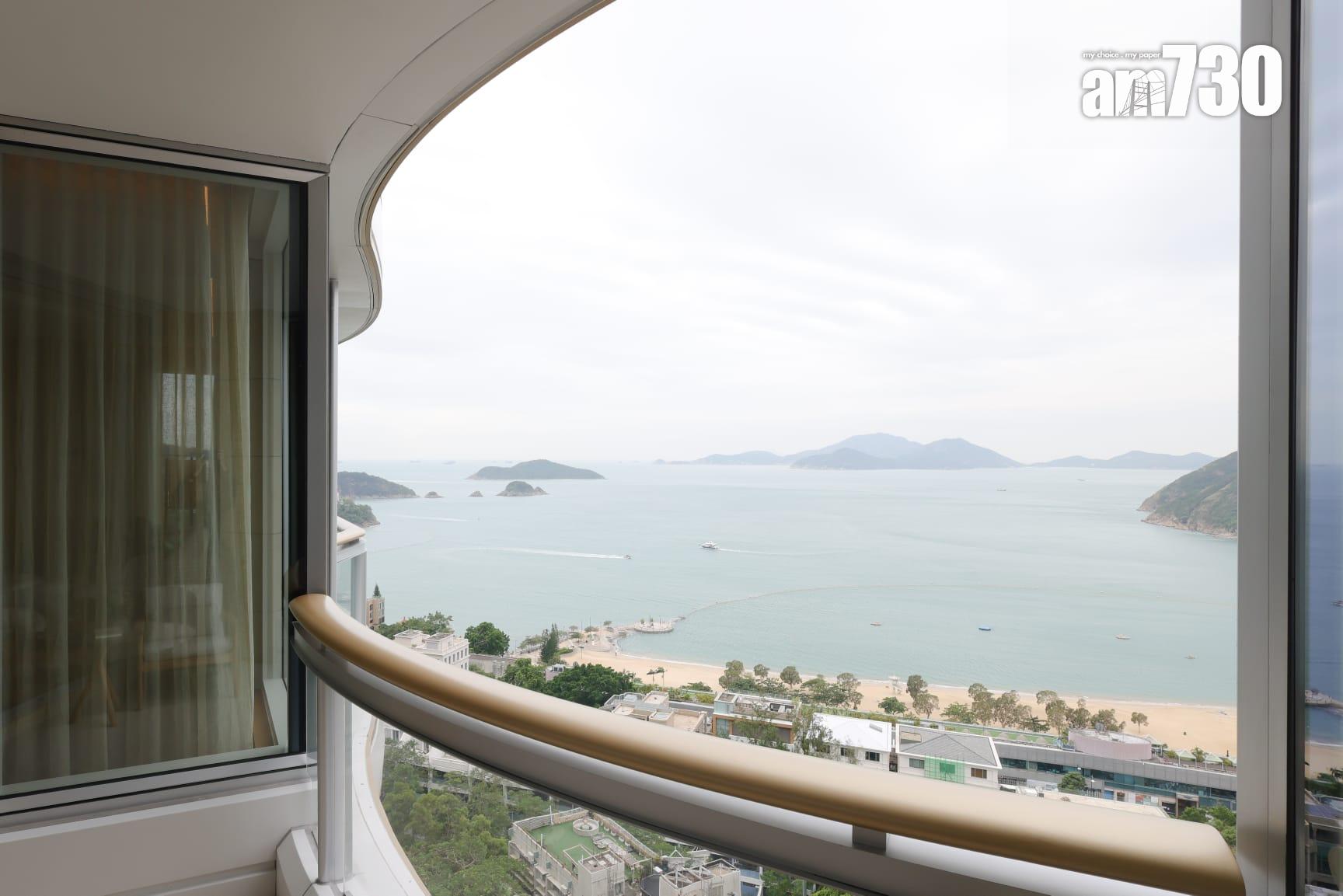 迎夏示範單位|4022呎頂層複式戶 玻璃轉角設計盡覽淺水灣海岸(多圖有片)|淺水灣豪宅