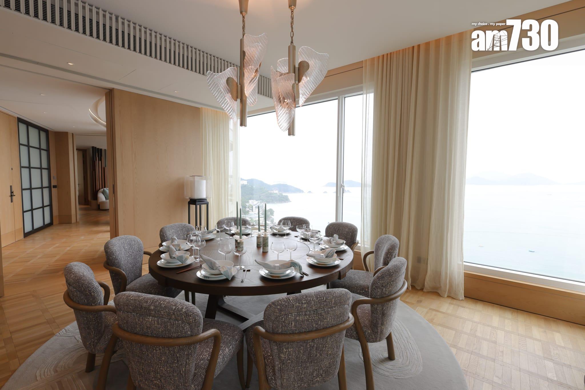 迎夏示範單位|4022呎頂層複式戶 玻璃轉角設計盡覽淺水灣海岸(多圖有片)|淺水灣豪宅