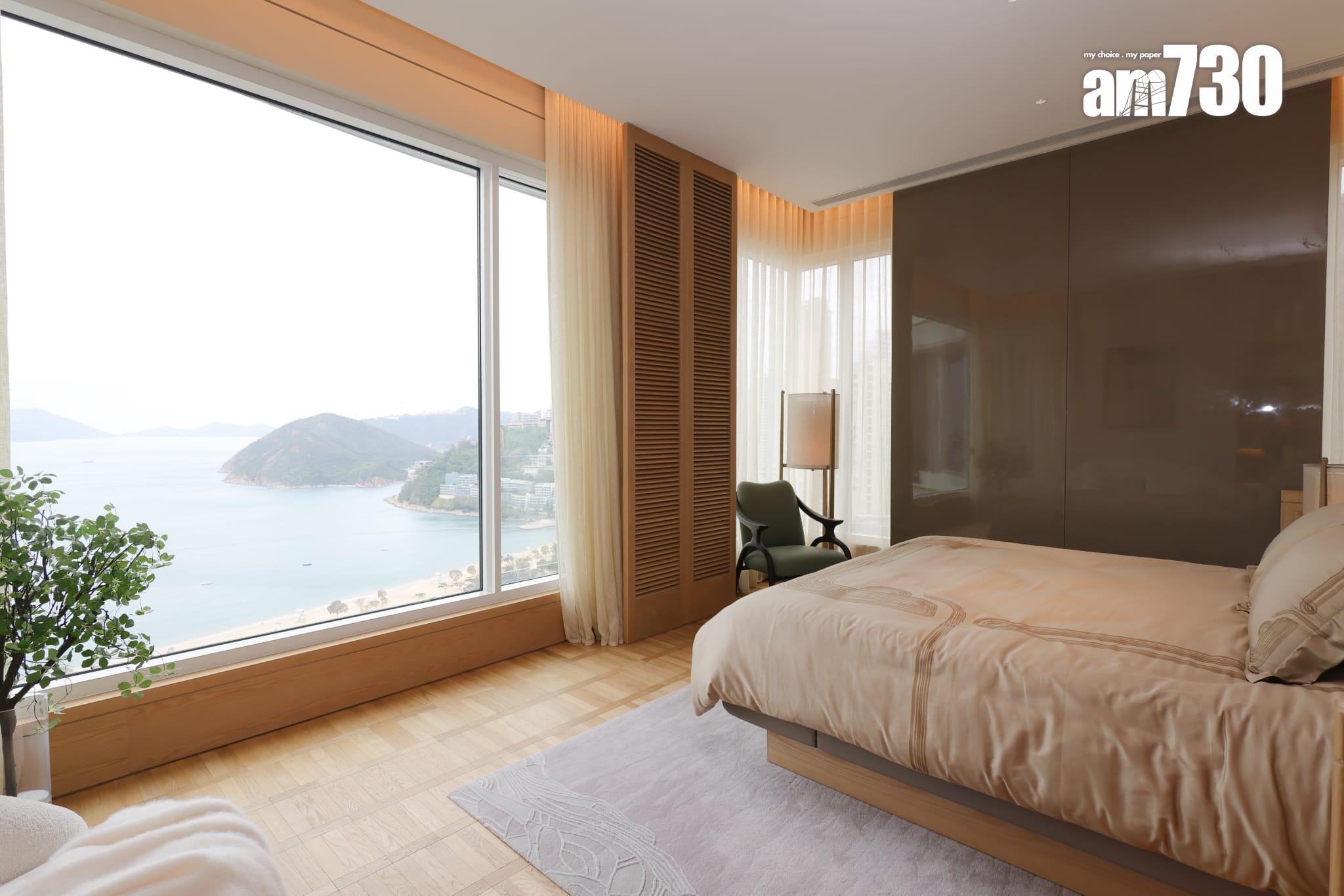 迎夏示範單位|4022呎頂層複式戶 玻璃轉角設計盡覽淺水灣海岸(多圖有片)|淺水灣豪宅