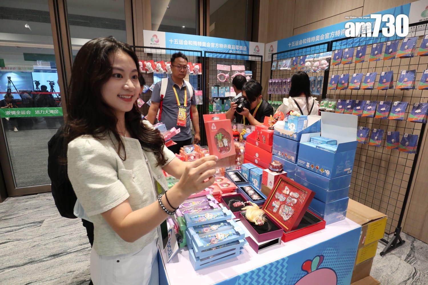 全運會開幕式晚上在廣東奧林匹克體育中心舉行。(鍾式明攝)