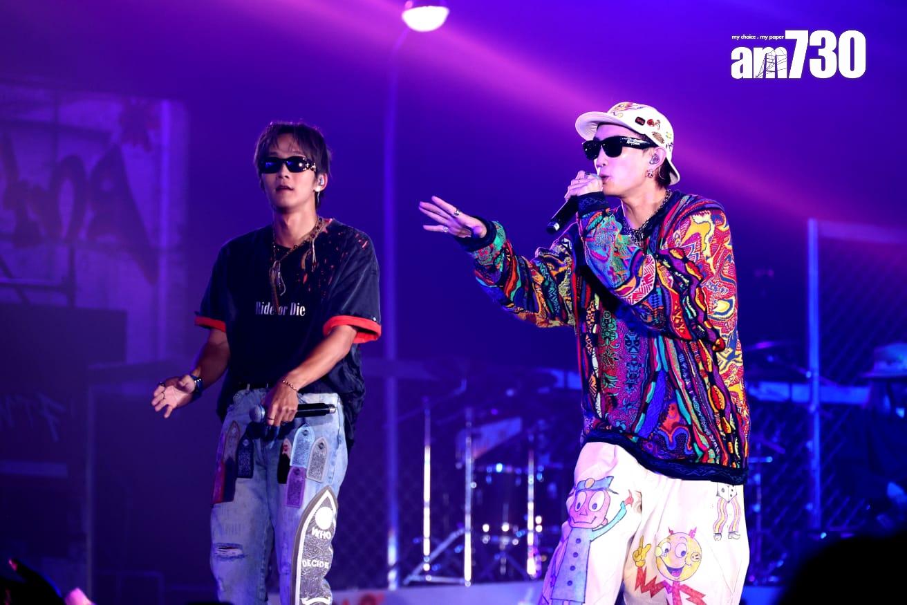 MIRROR「FING小隊」《W.T.F.2 Live 2025》。(林俊源攝)