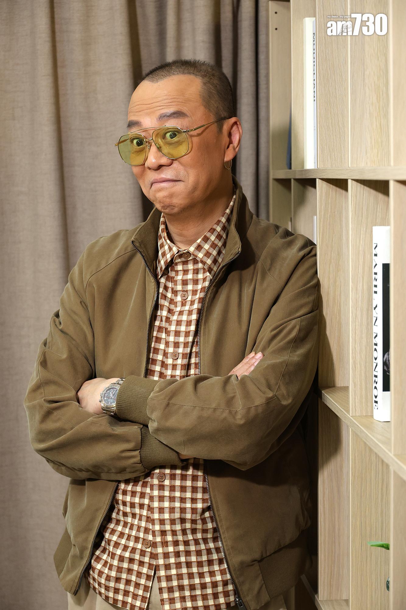 歐陽震華指康復更留下深刻的疤痕。(林俊源攝)