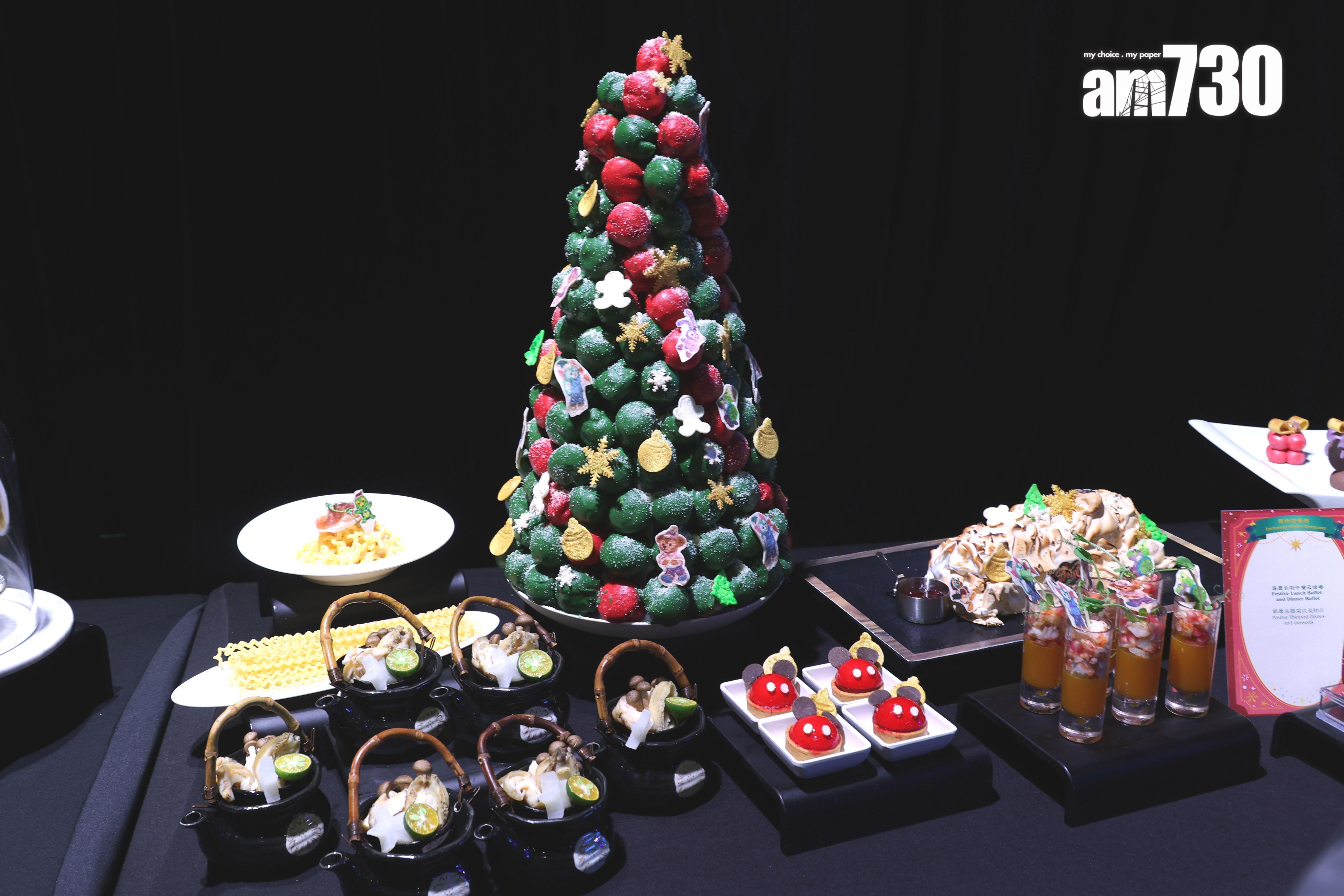 迪士尼推出一系列節日美食及紀念品。(林俊源攝)