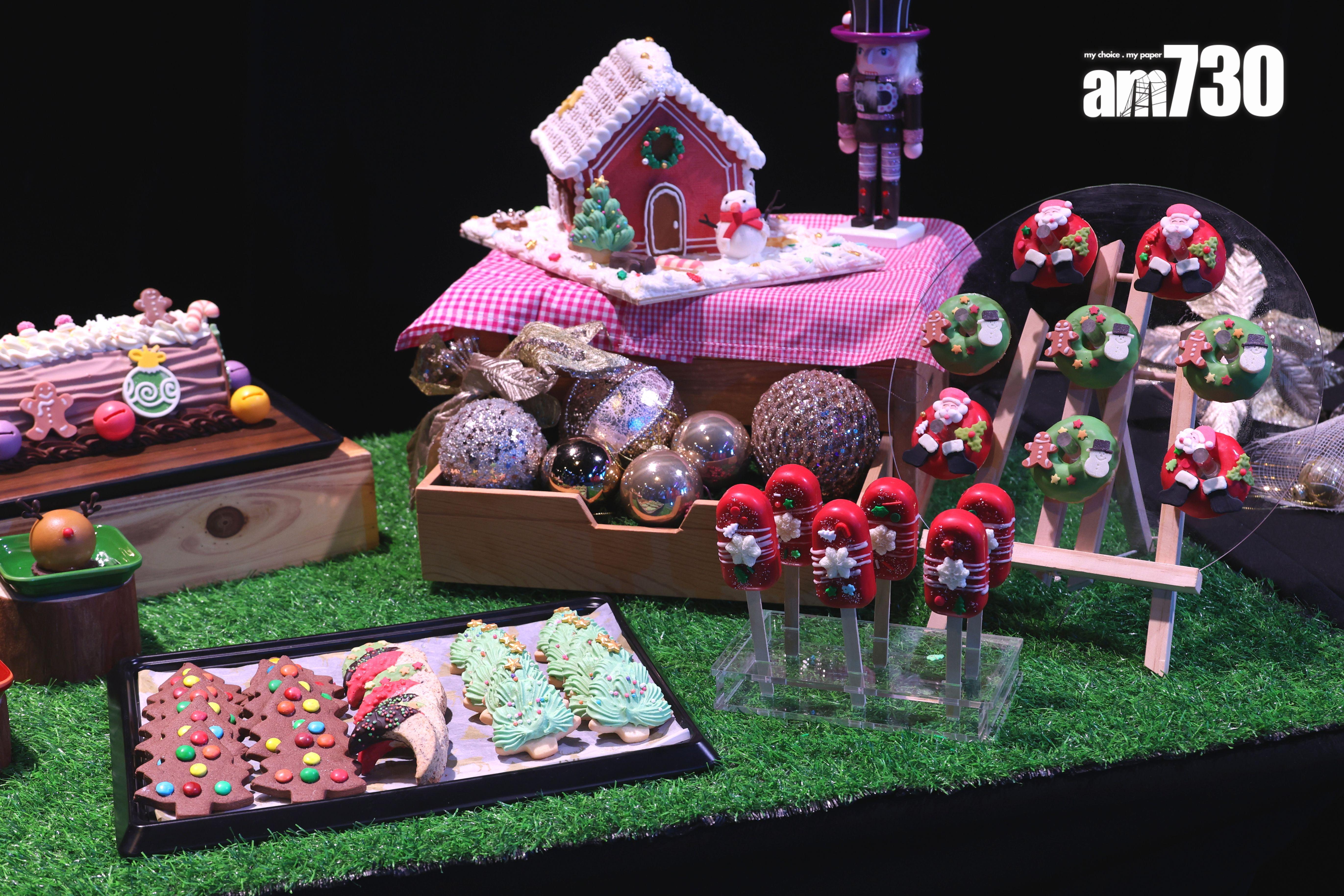 迪士尼推出一系列節日美食及紀念品。(林俊源攝)